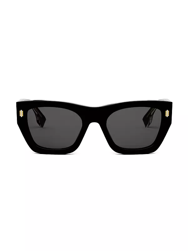 Fendi Roma 53MM Rectangular Sunglasses