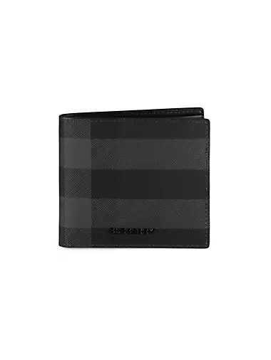  BURBERRY Men's Wallet, Black (Black 19-3911tcx), One