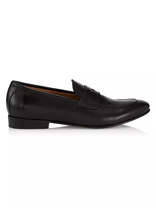 Saks Fifth Avenue - COLLECTION Leather Penny Loafers