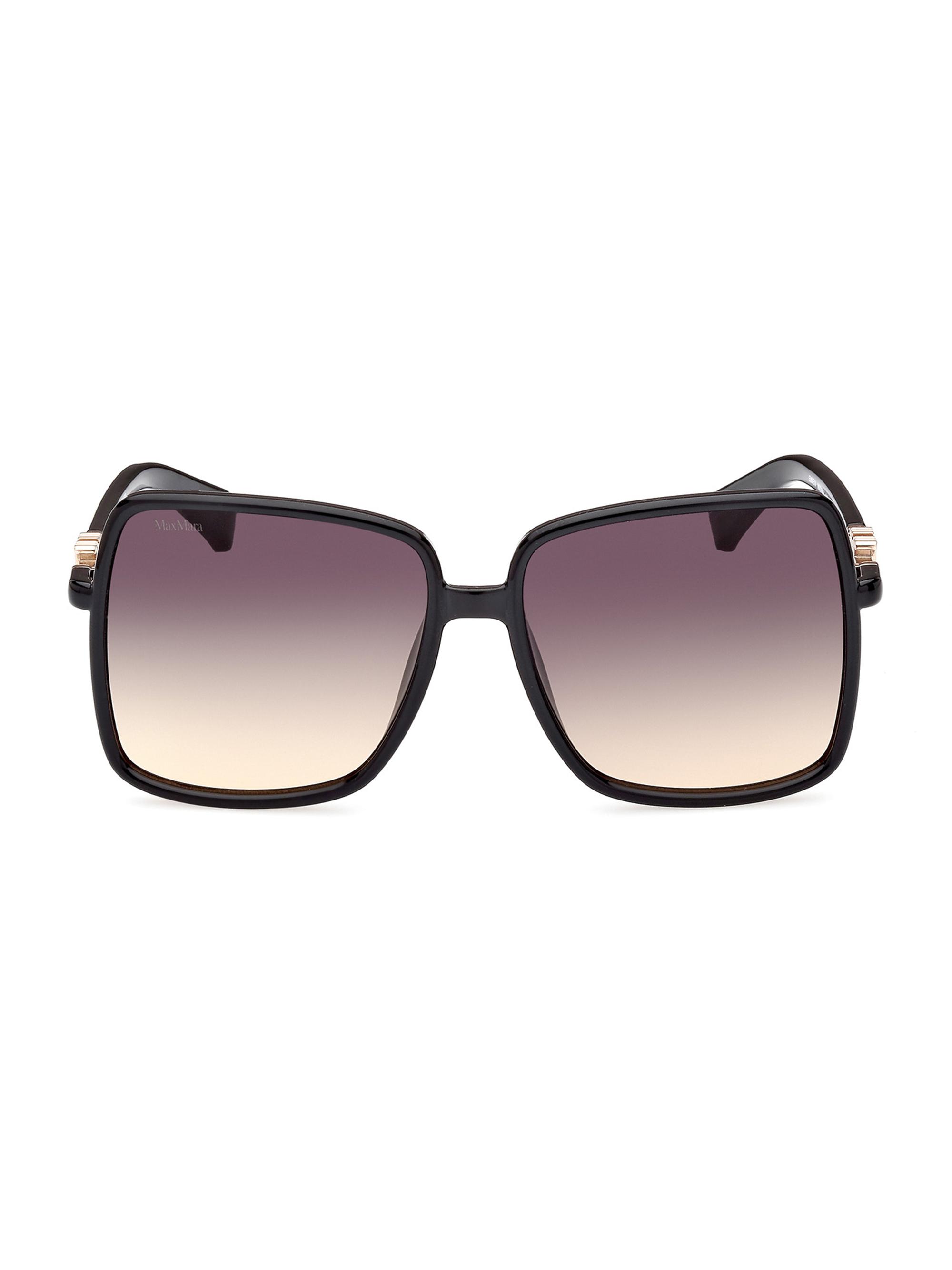 Max Mara Women's Emme 58MM Square Sunglasses - Black