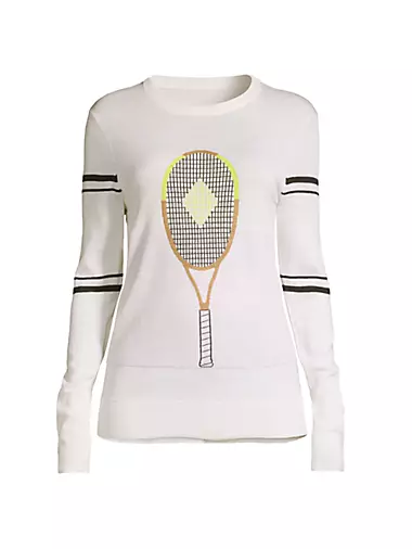 The Racquet Merino Wool Sweater