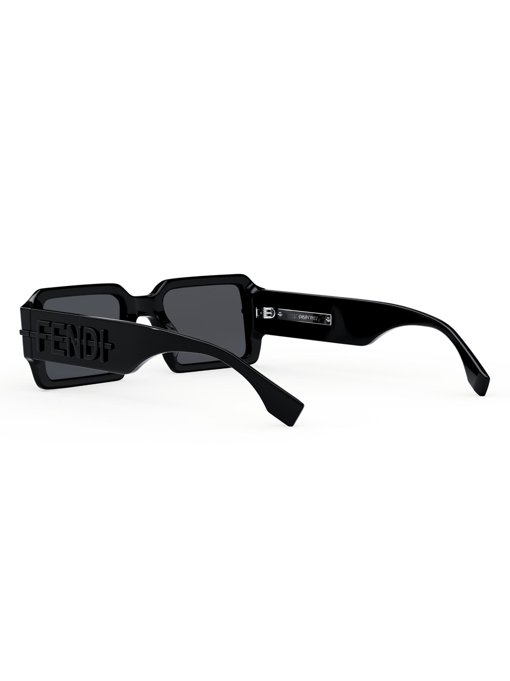 Fendi Fendigraphy 52MM Rectangular Sunglasses | Saks Fifth Avenue