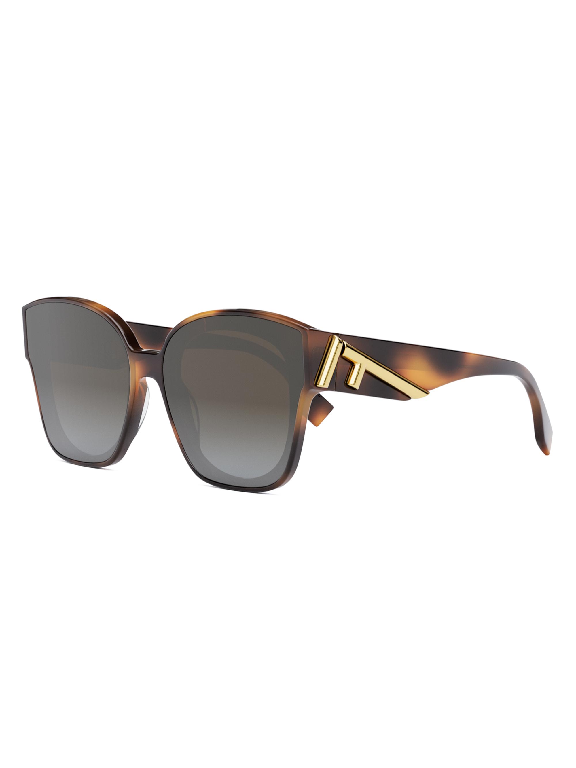 Fendi Fendi First 63MM Square Sunglasses | Saks Fifth Avenue