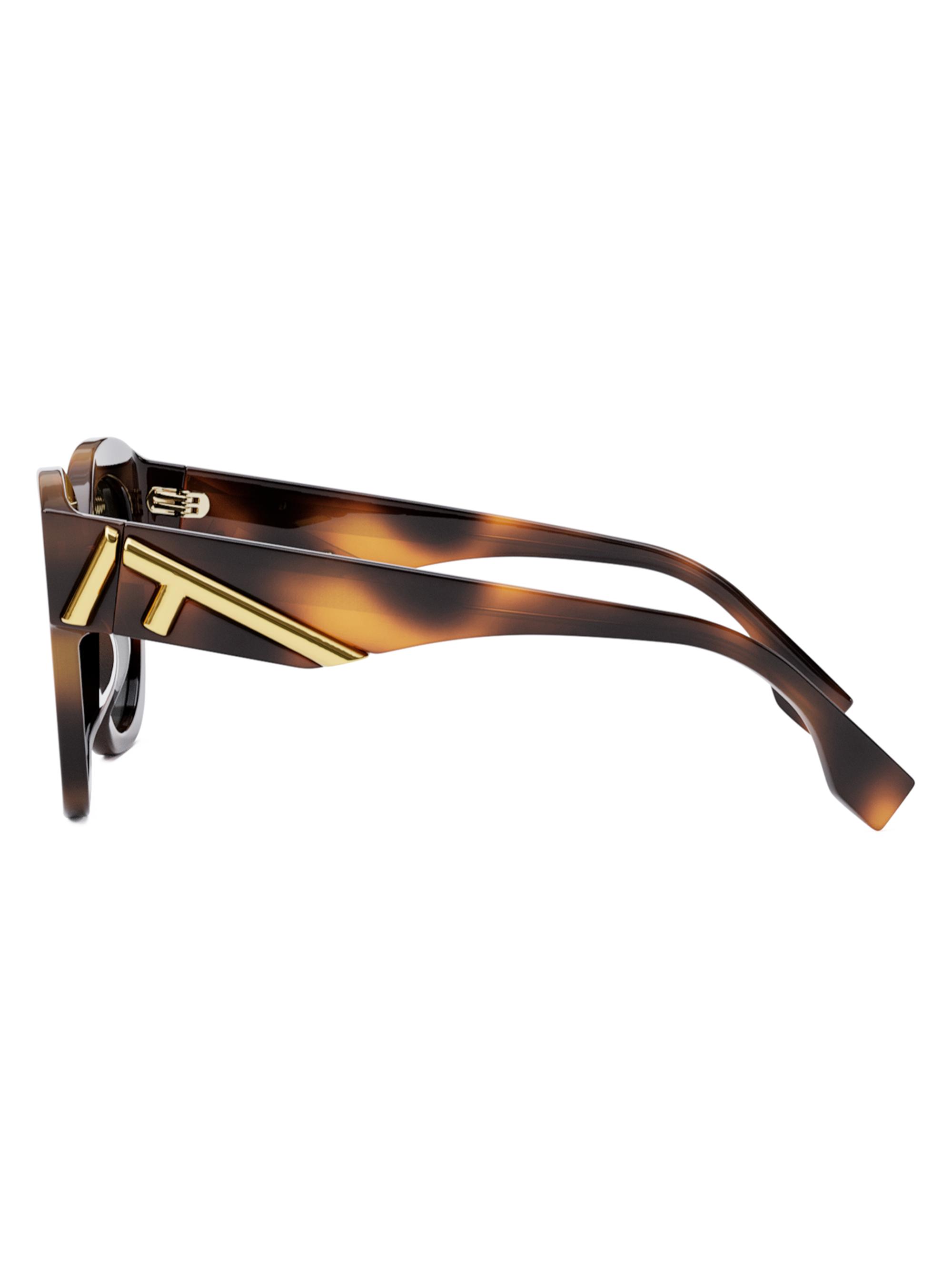F Fendi Fendi First 63MM Square Sunglasses | Saks Fifth Avenue