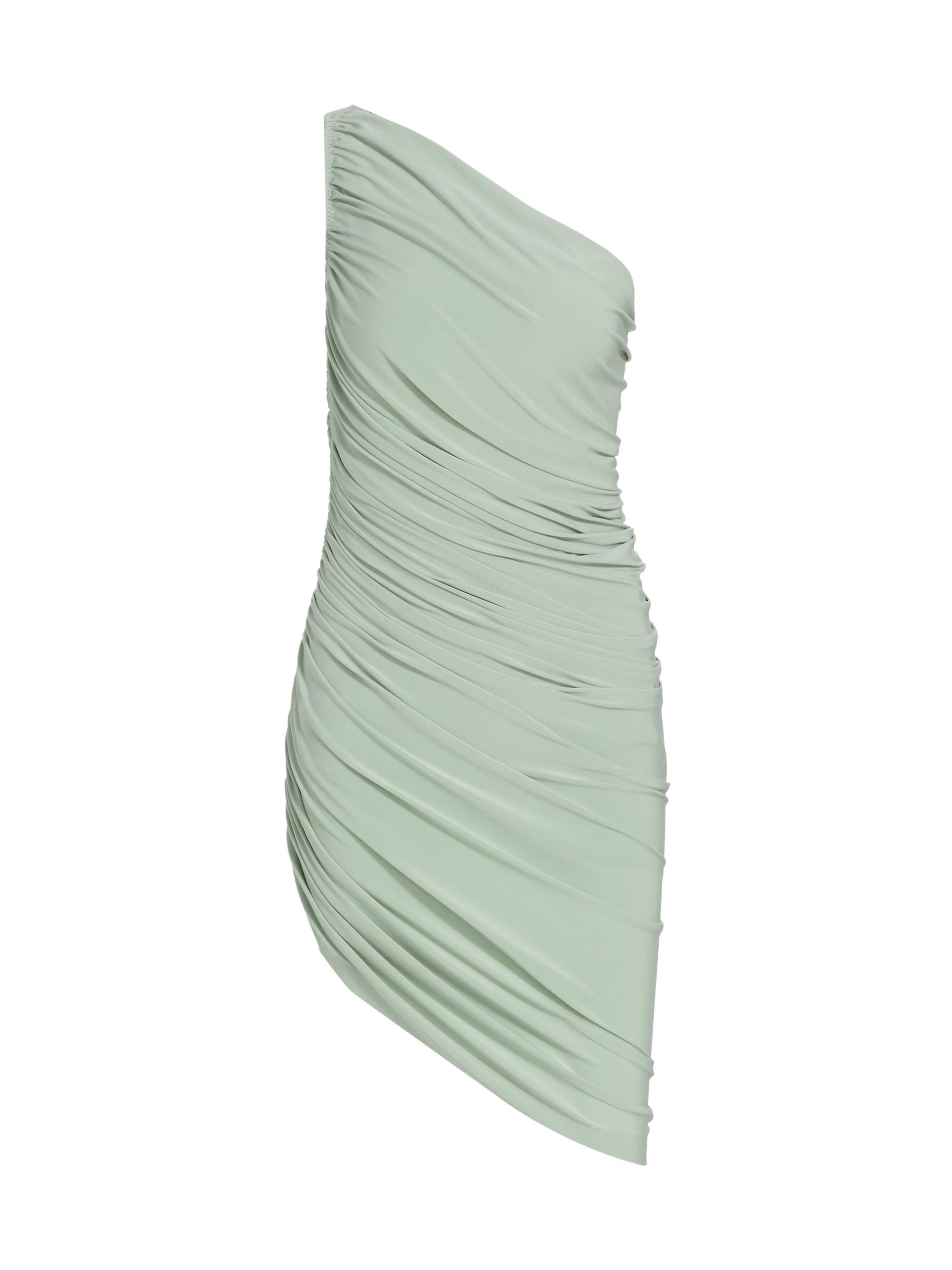 Norma Kamali Women's Diana Pickleball Minidress - Dried Sage