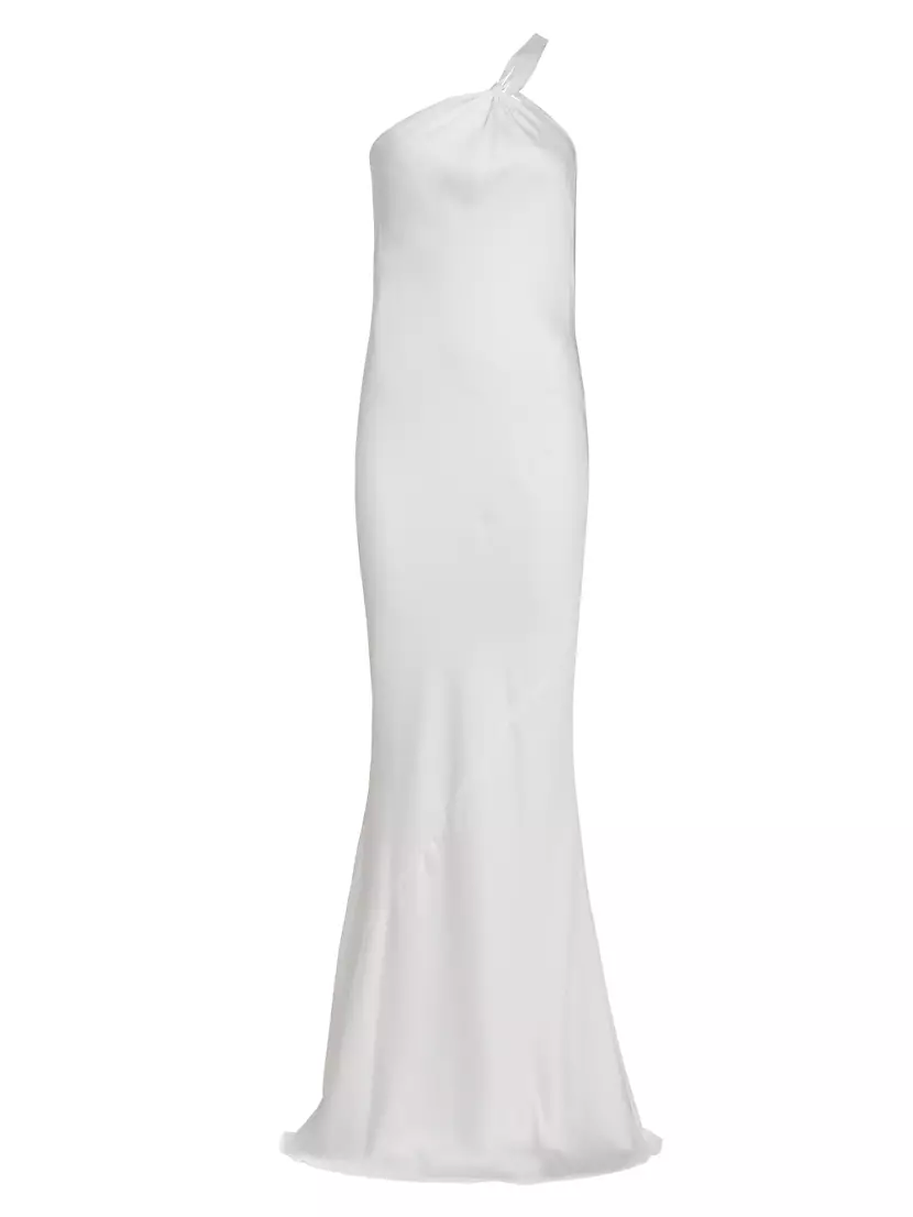 Ink Tiger XXL Detail One-Shoulder Dress - Ready-to-Wear