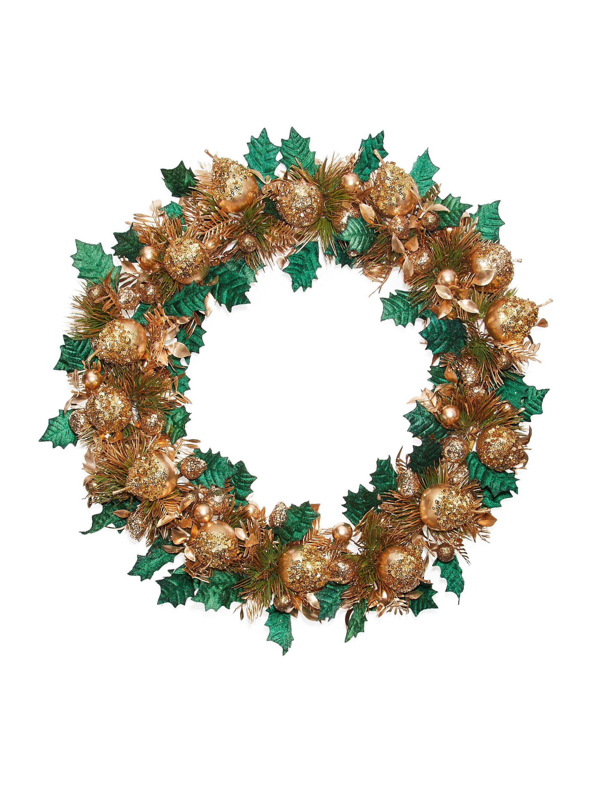 Salzburg Creations Pear Tree 18" Artificial Wall Wreath