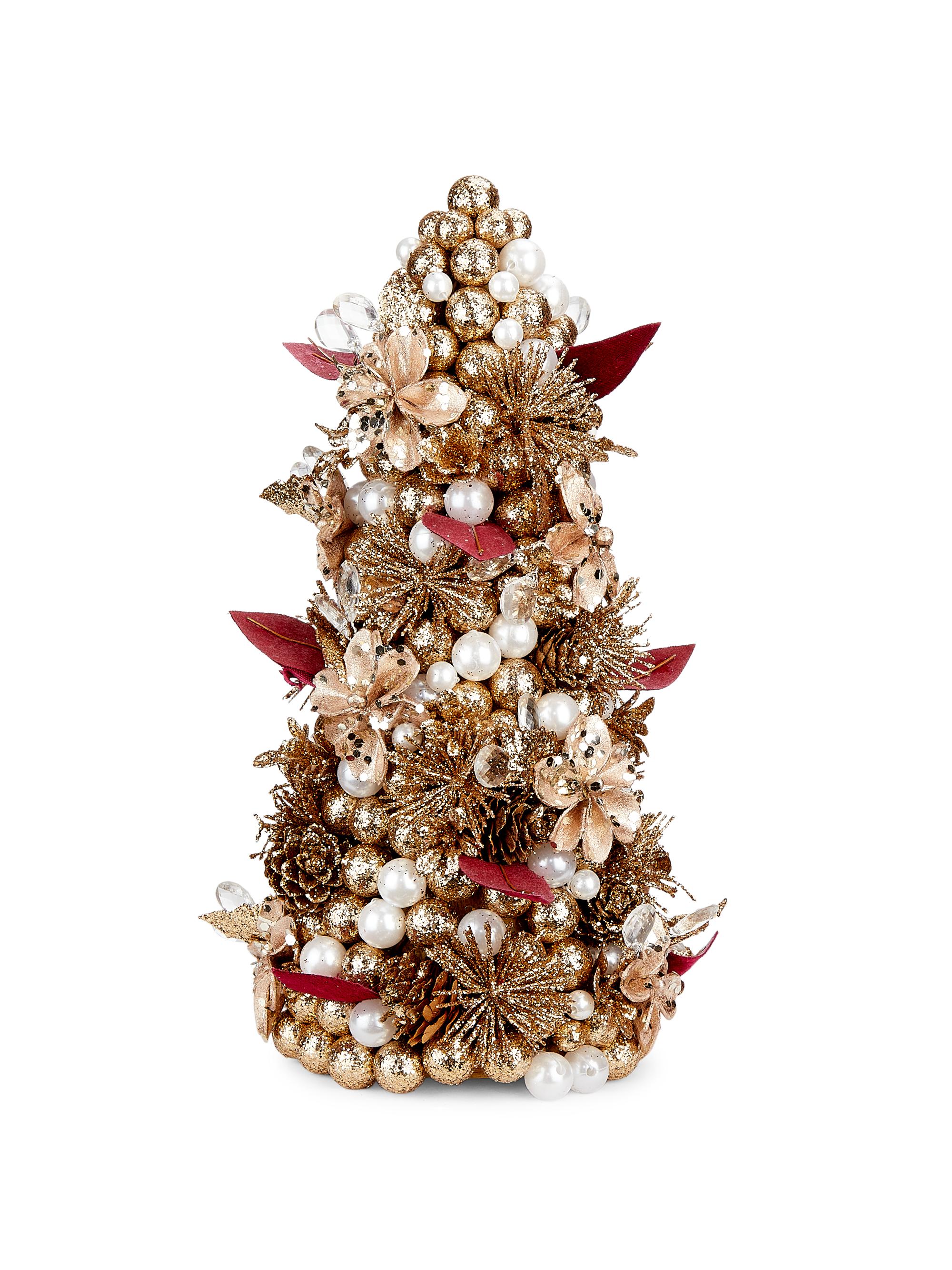 Salzburg Creations Velvet Botanical 12" Artificial Tree