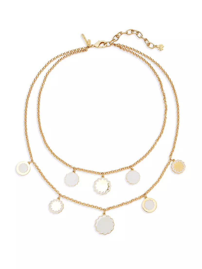 CHARMED BY LELE GOLD VERMEIL COLLAR NECKLACE