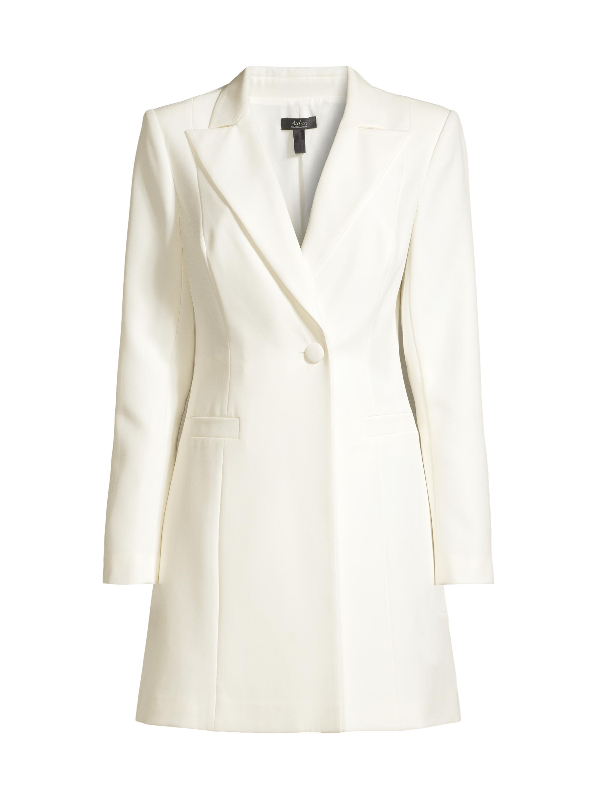 Liv Foster Women's Tuxedo Crepe Minidress -