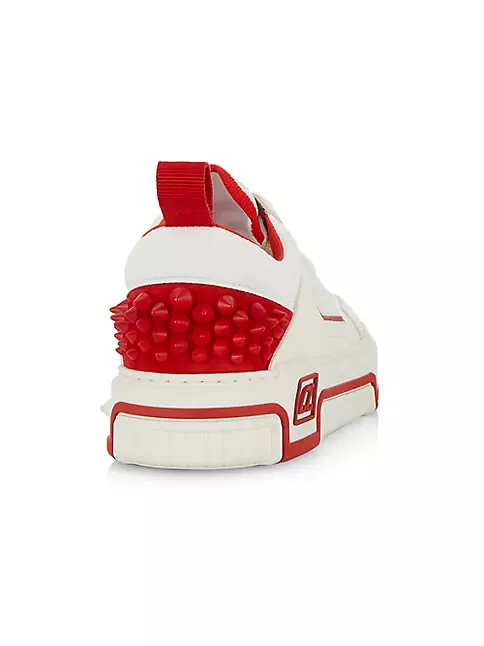 CANDY RED! Louis Vuitton LV Trainer '54' WHITE RED SNEAKER (Review) + ON  FOOT 