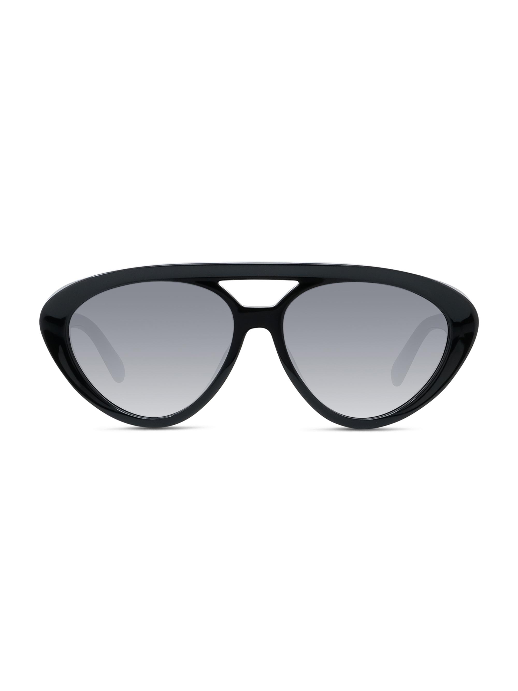 Stella McCartney Women's 56MM Pilot Sunglasses - Shiny Black