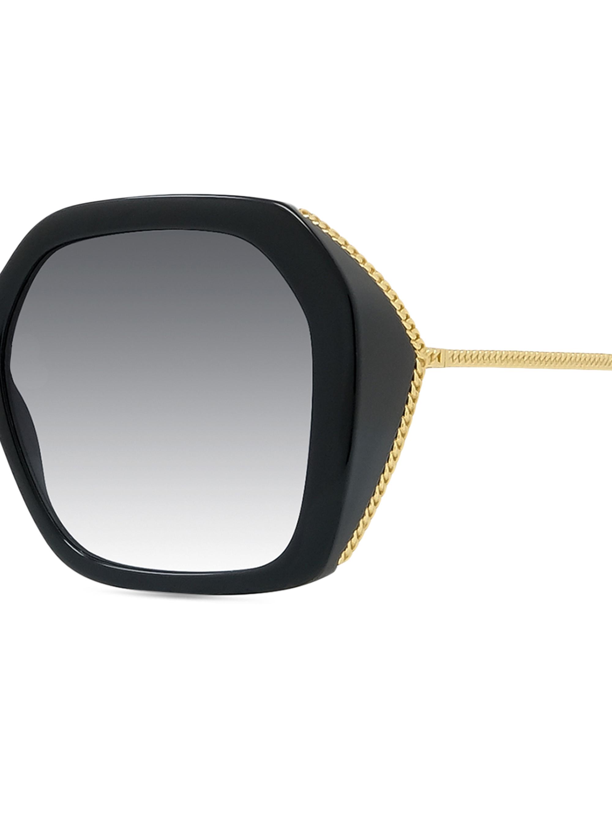 Stella McCartney Falabella 54MM Geometric Sunglasses | Saks  display picture 1