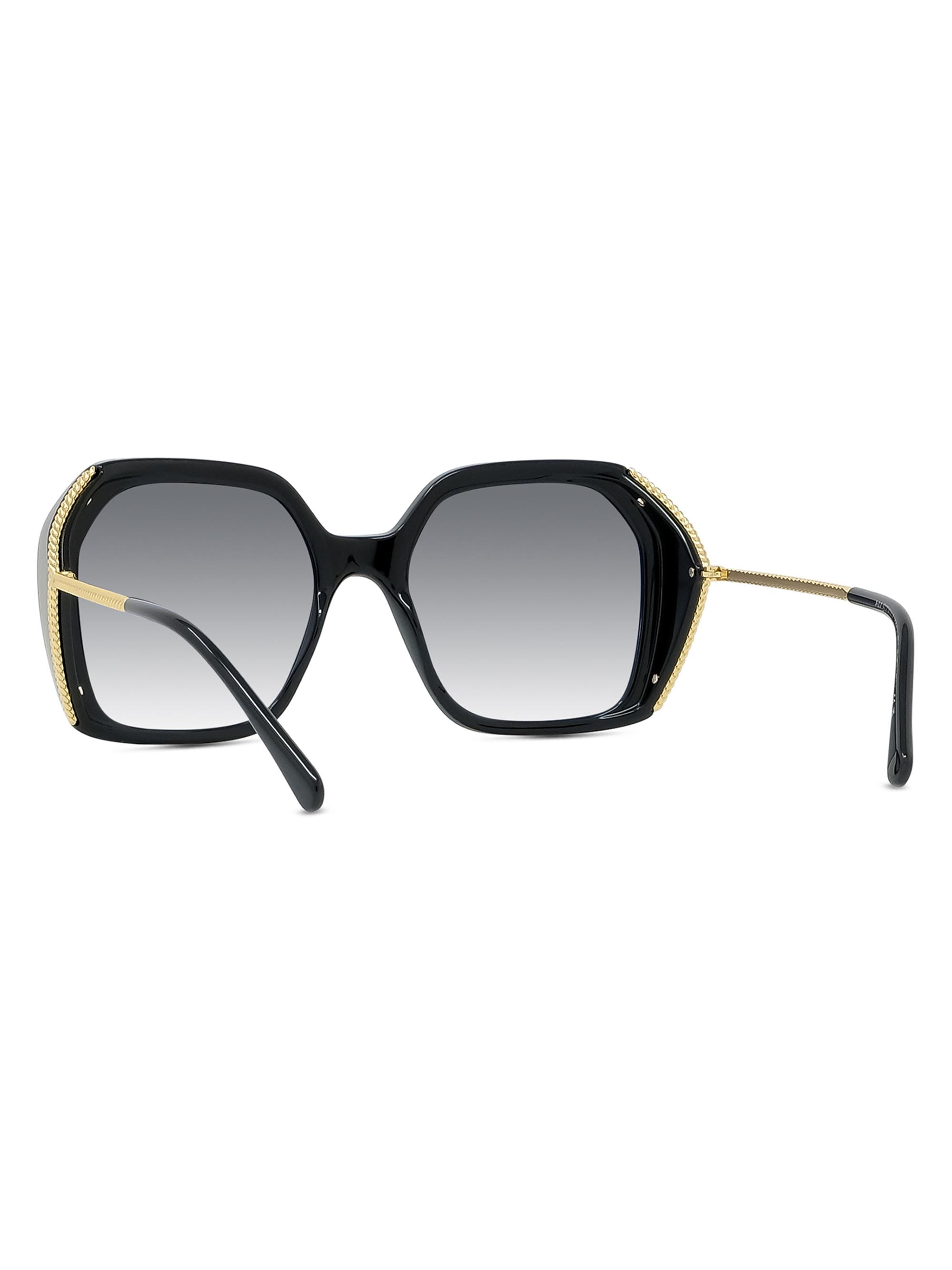 Stella McCartney Falabella 54MM Geometric Sunglasses | Saks  display picture 1