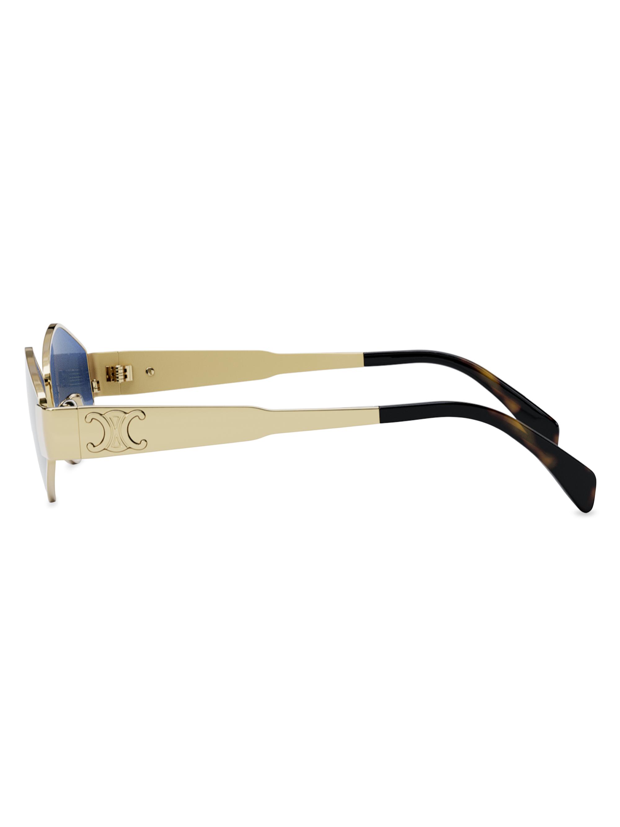 希少✨ Celine Triomphe eyeglass chain TRIOMPHE SUNGLASSES CHAIN IN BRASS WITH GOLD FINISH AND