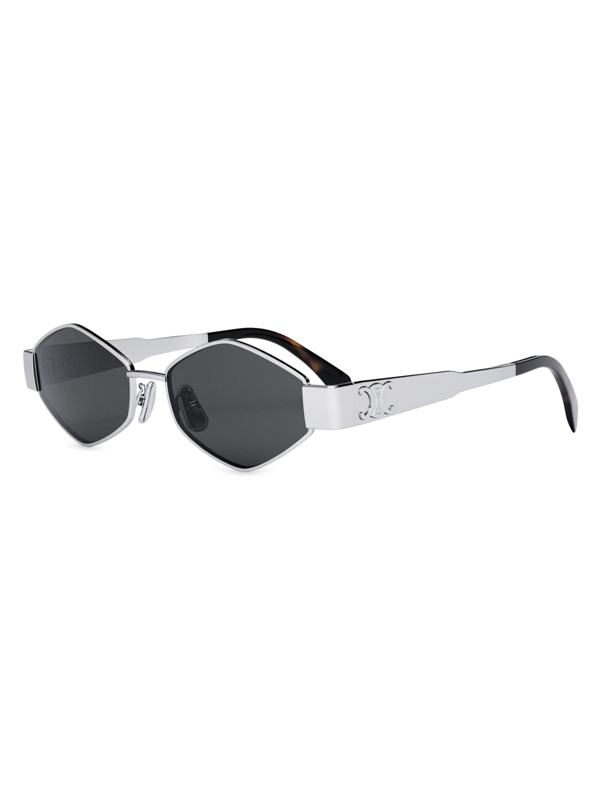 セリーヌ CELINE Triomphe 54MM Oval Sunglasses | Saks Fifth Avenue