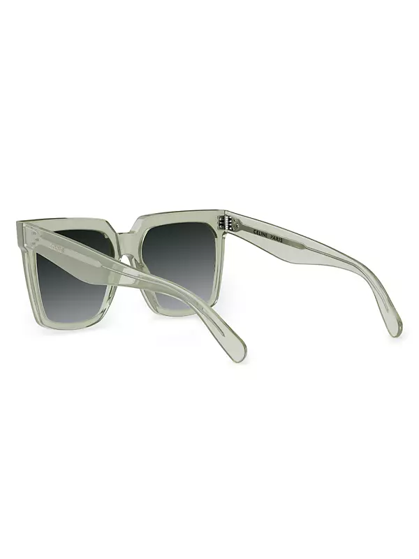 Bold 3 Dots 55MM Square Sunglasses