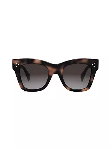 Bold 3 Dots 50MM Cat-Eye Sunglasses