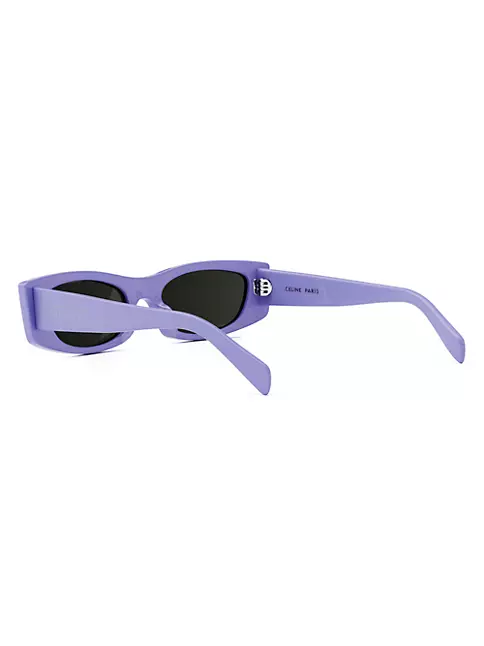 Shop CELINE Bold 3 Dots 55MM Geometric Sunglasses