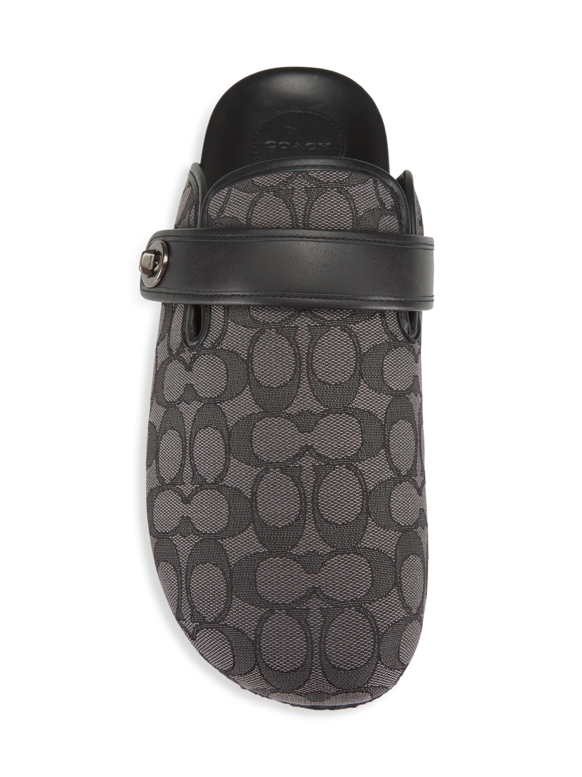 COACH Signature Clog Sandals | Saks Fifth Avenue