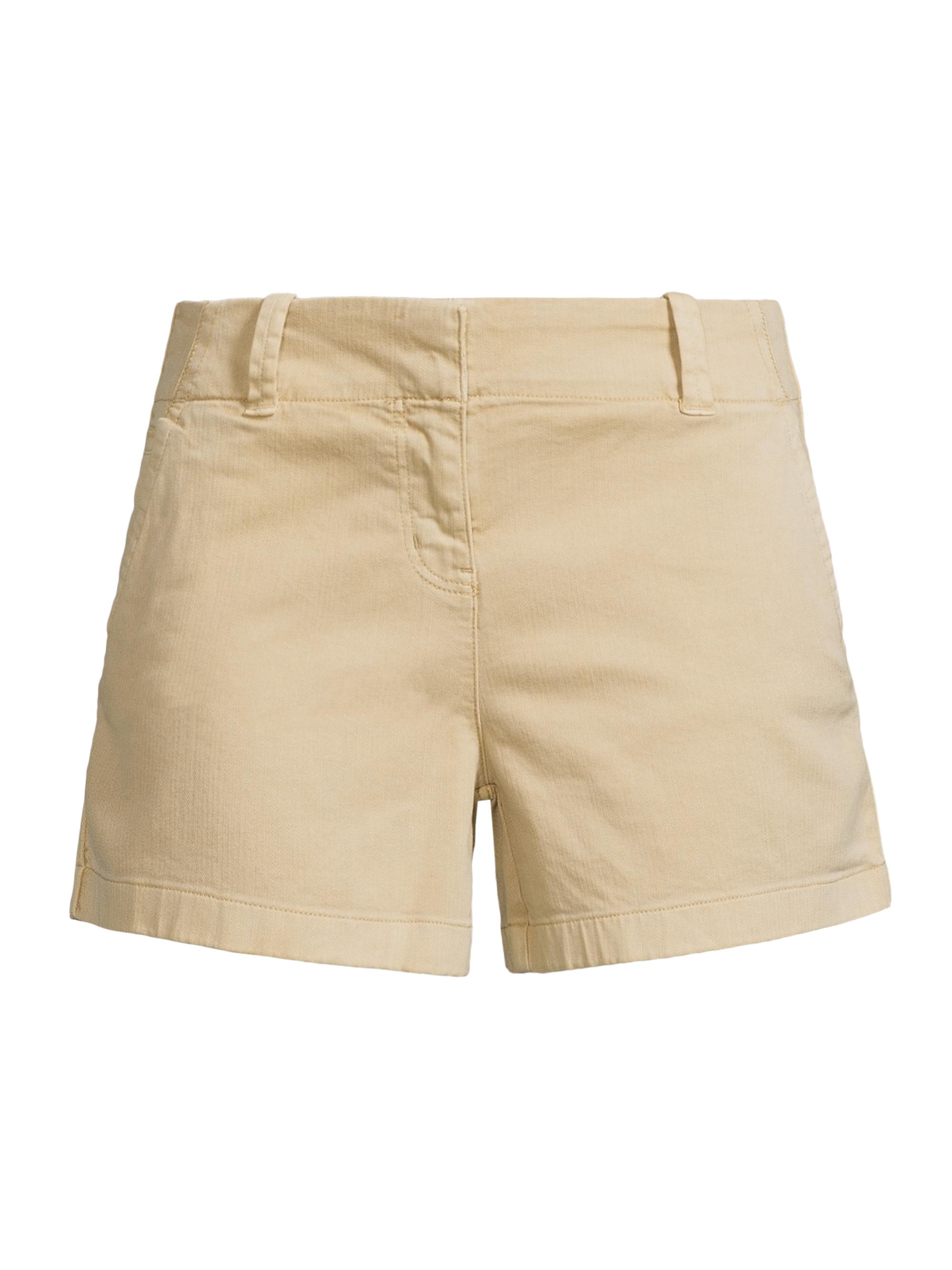 Vineyard Vines Women's Herringbone Stretch Cotton Shorts - Sand