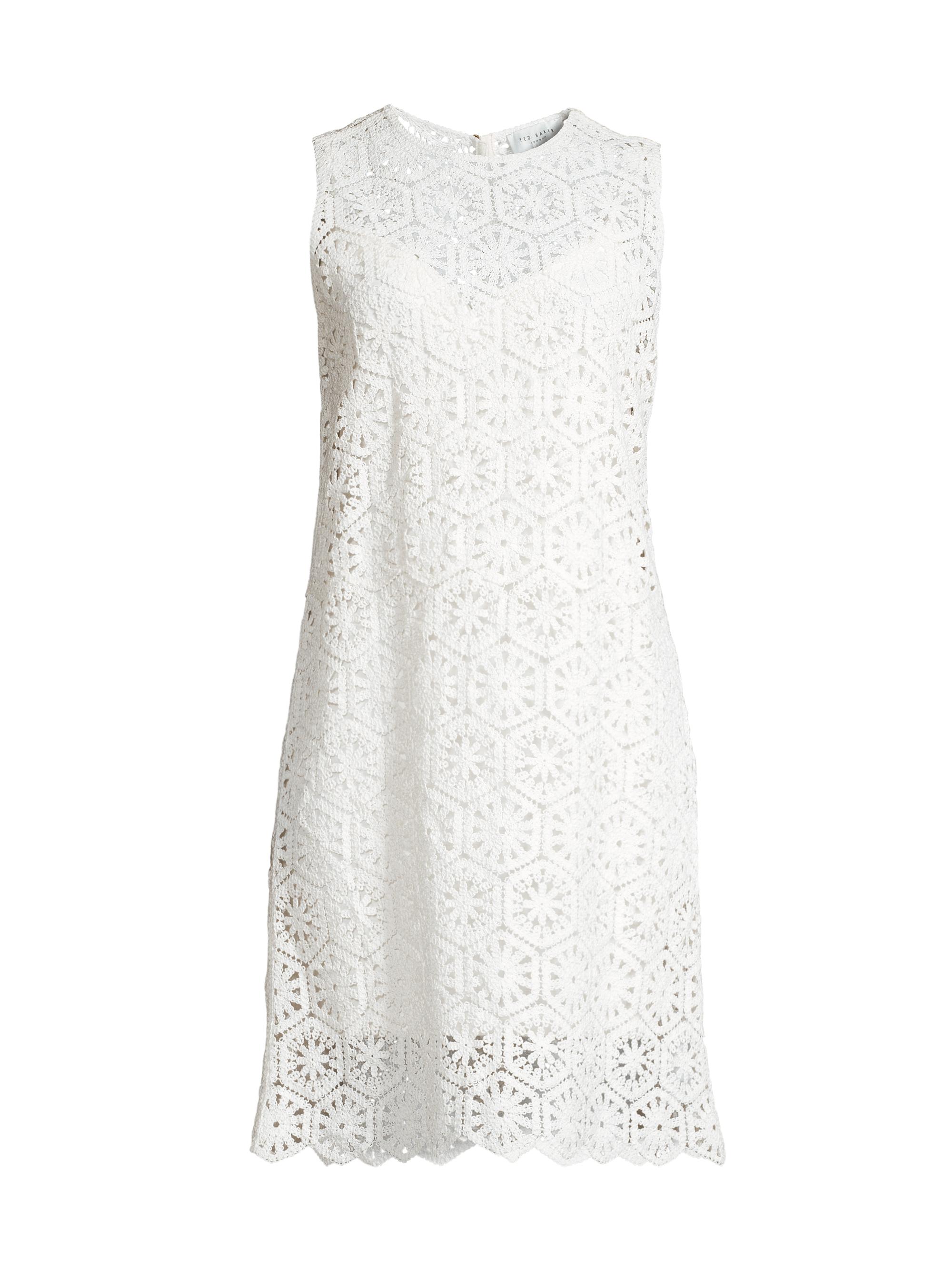 Ted Baker Nellla Crochet Shift Dress Saks Fifth Avenue