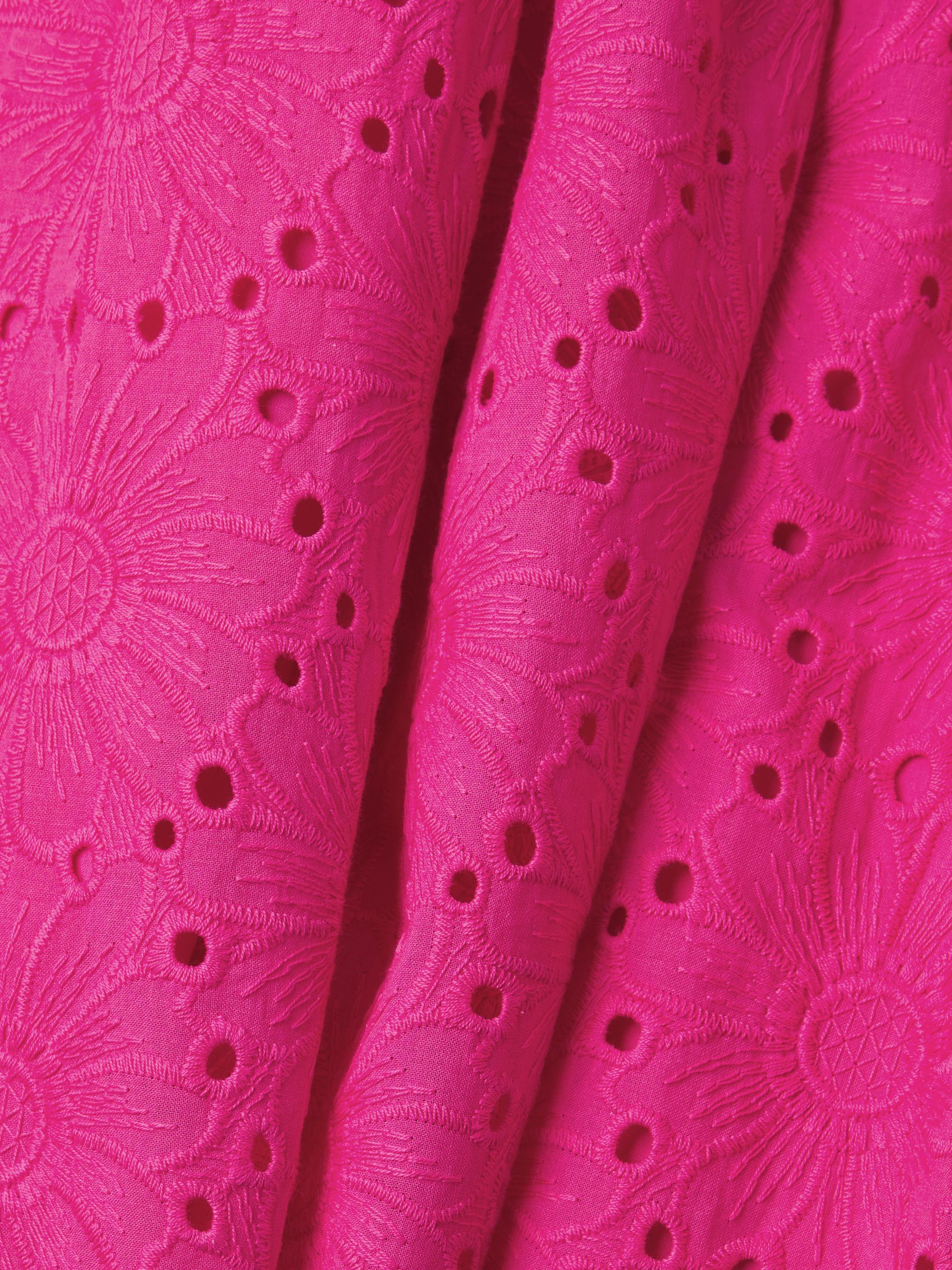 Ted Baker Mirza Eyelet Lace Midi-Dress | Saks Fifth Avenue