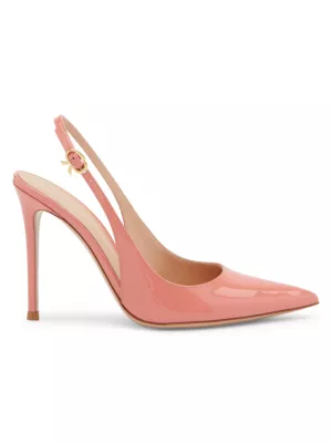 105mm Gianvito Leather Pumps
