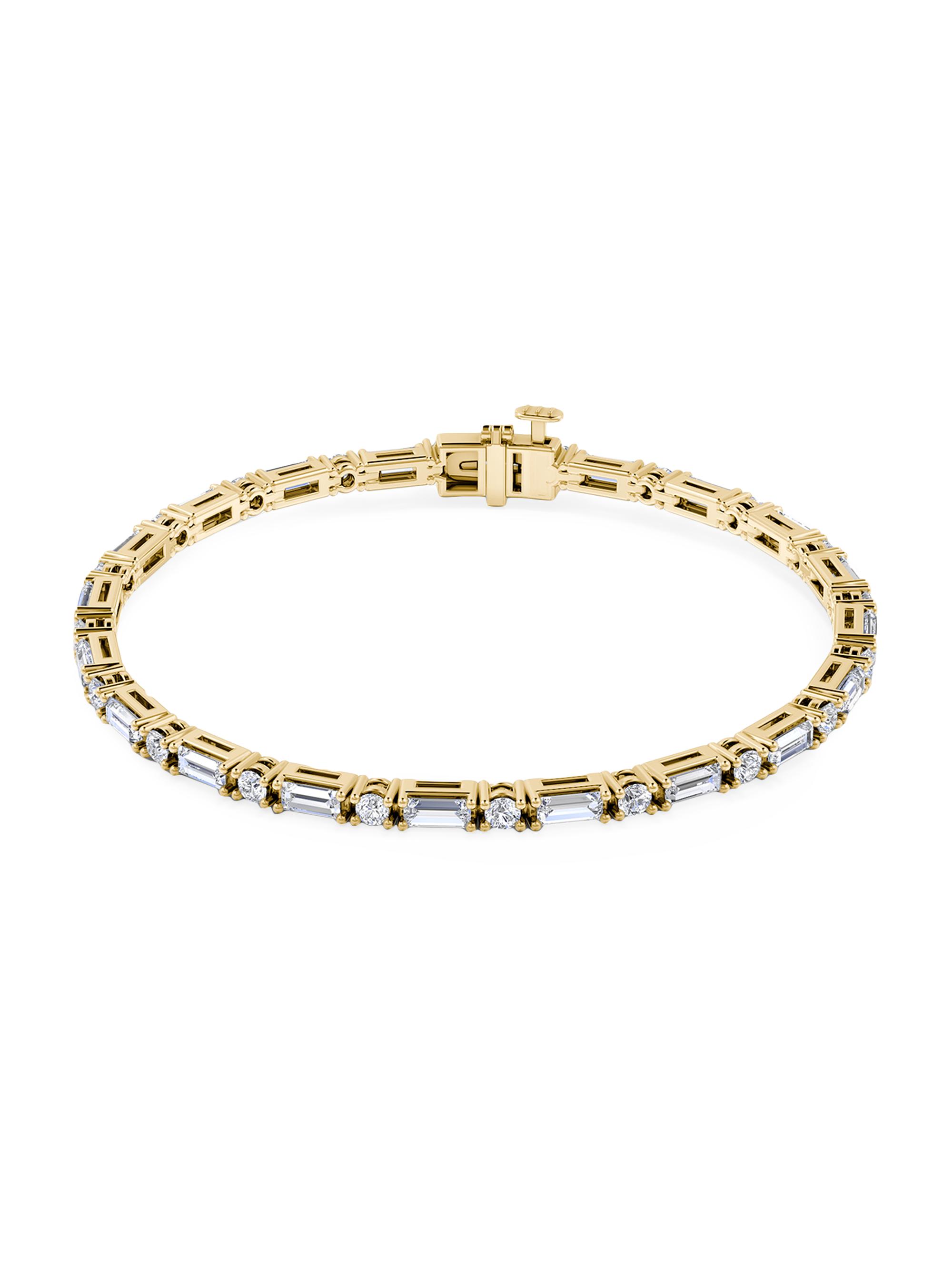 VRAI Women's Tennis 14K Yellow Gold & 3.00 TCW Lab-Grown Diamond Bracelet - Yellow Gold