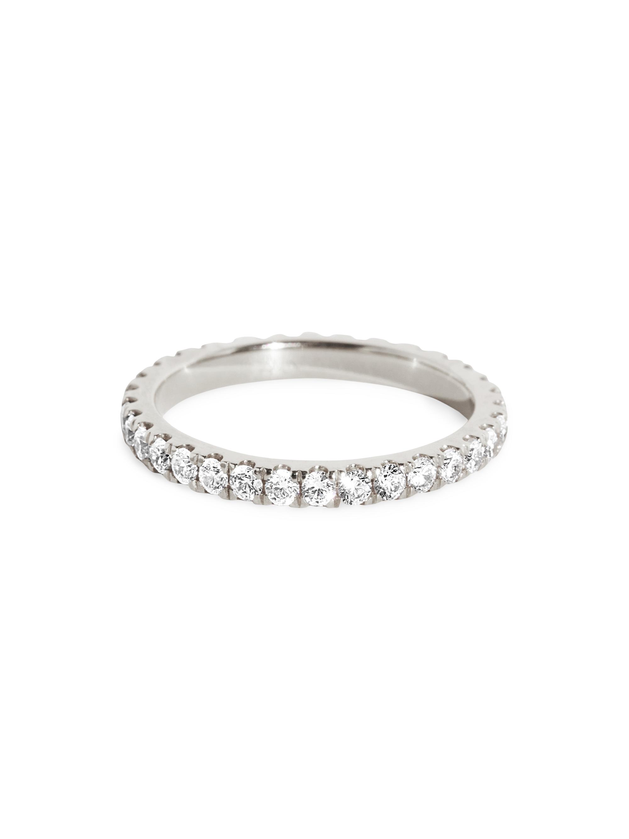 VRAI Women's Eternity Bands 14K White Gold & 0.66 TCW Lab-Grown Diamond Infinity Band - White Gold