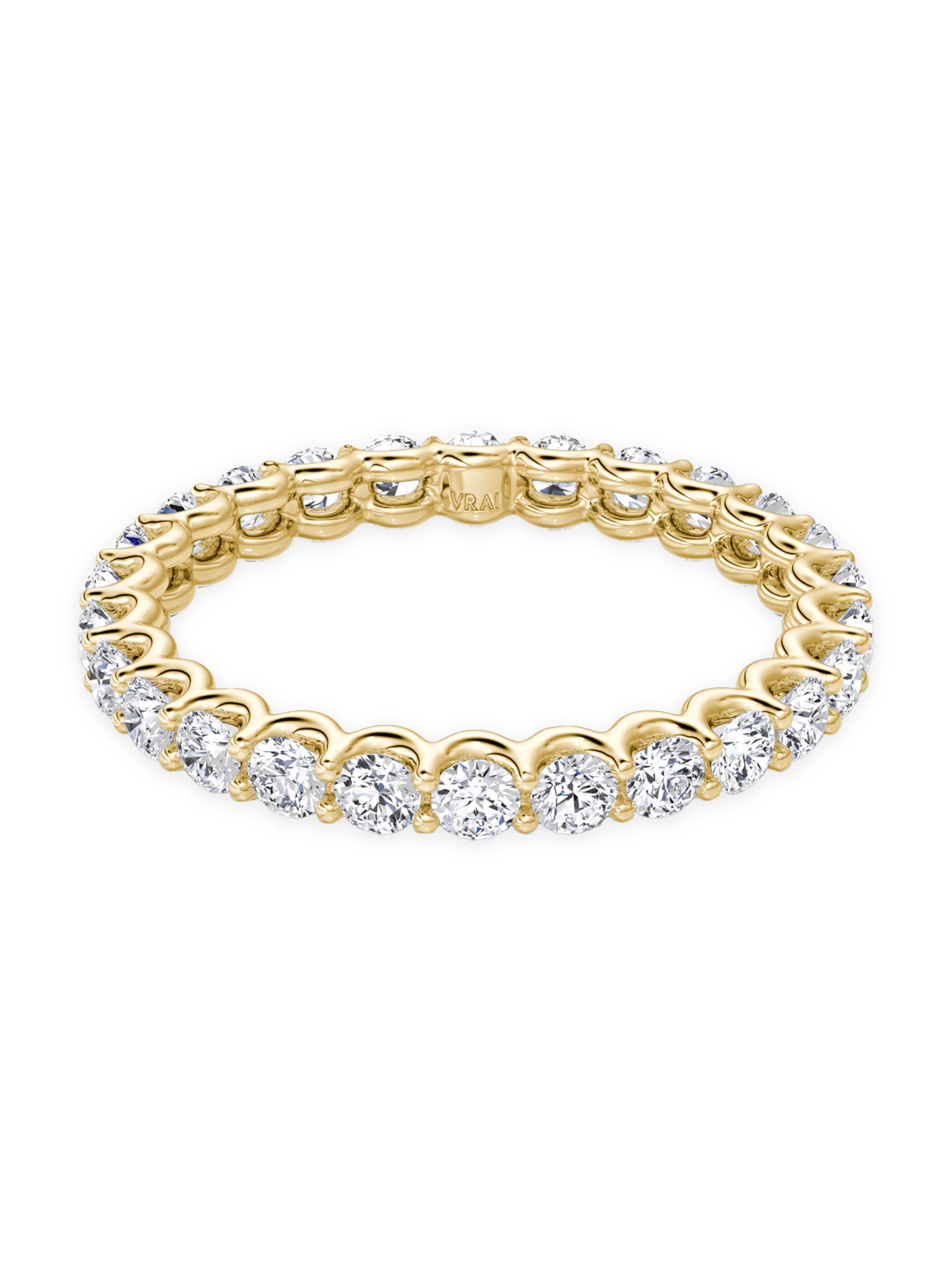 VRAI Women's Eternity Bands 14K Yellow Gold & 1.00 TCW Lab-Grown Diamond Brilliant Round Eternity Band - Yellow Gold