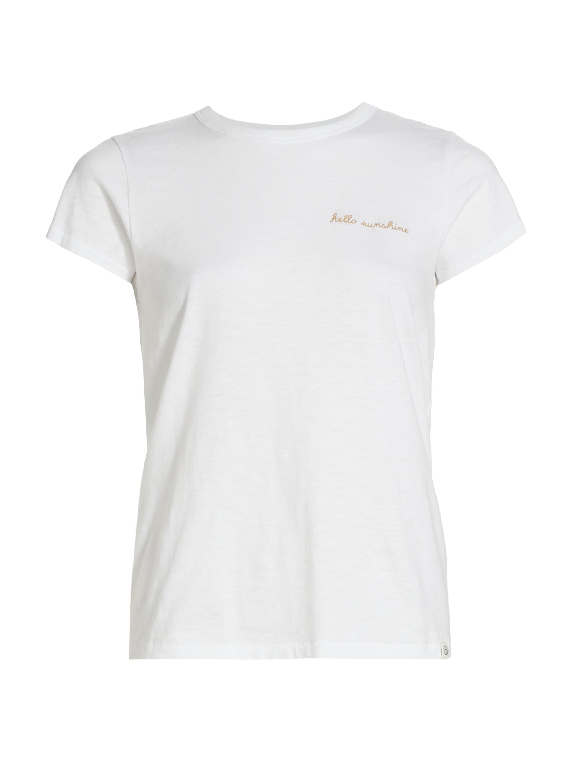 rag & bone Women's Hello Sunshine T-Shirt - White