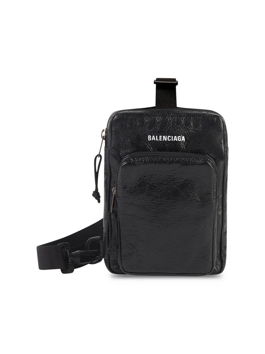 Shop Balenciaga Explorer Crossbody Messenger | Saks Fifth Avenue Shop Balenciaga Explorer Crossbody Messenger | Saks Fifth Avenue
