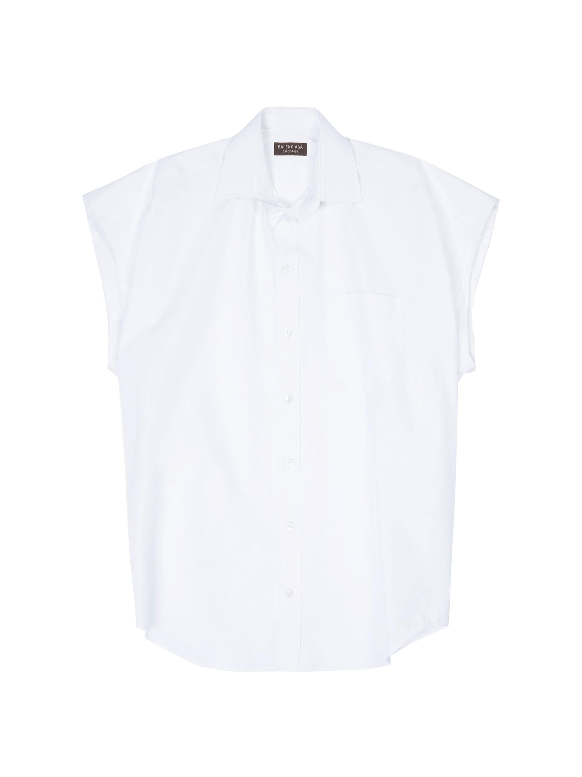 Balenciaga Women's Oversized Shirt - White