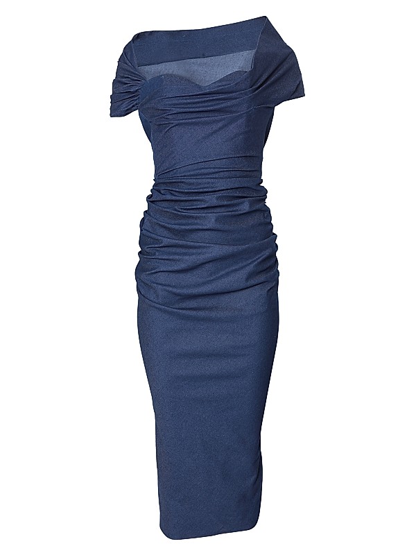 Carolina Off Shoulder Midi Dress Carolina Off Shoulder Midi Dress