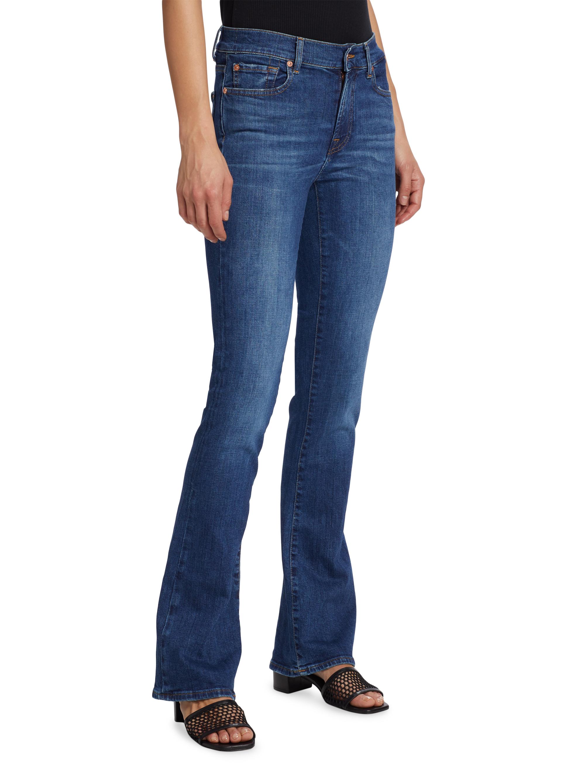 For All Mankind Mid-Rise Stretch Boot-Cut Jeans Saks Fifth Avenue