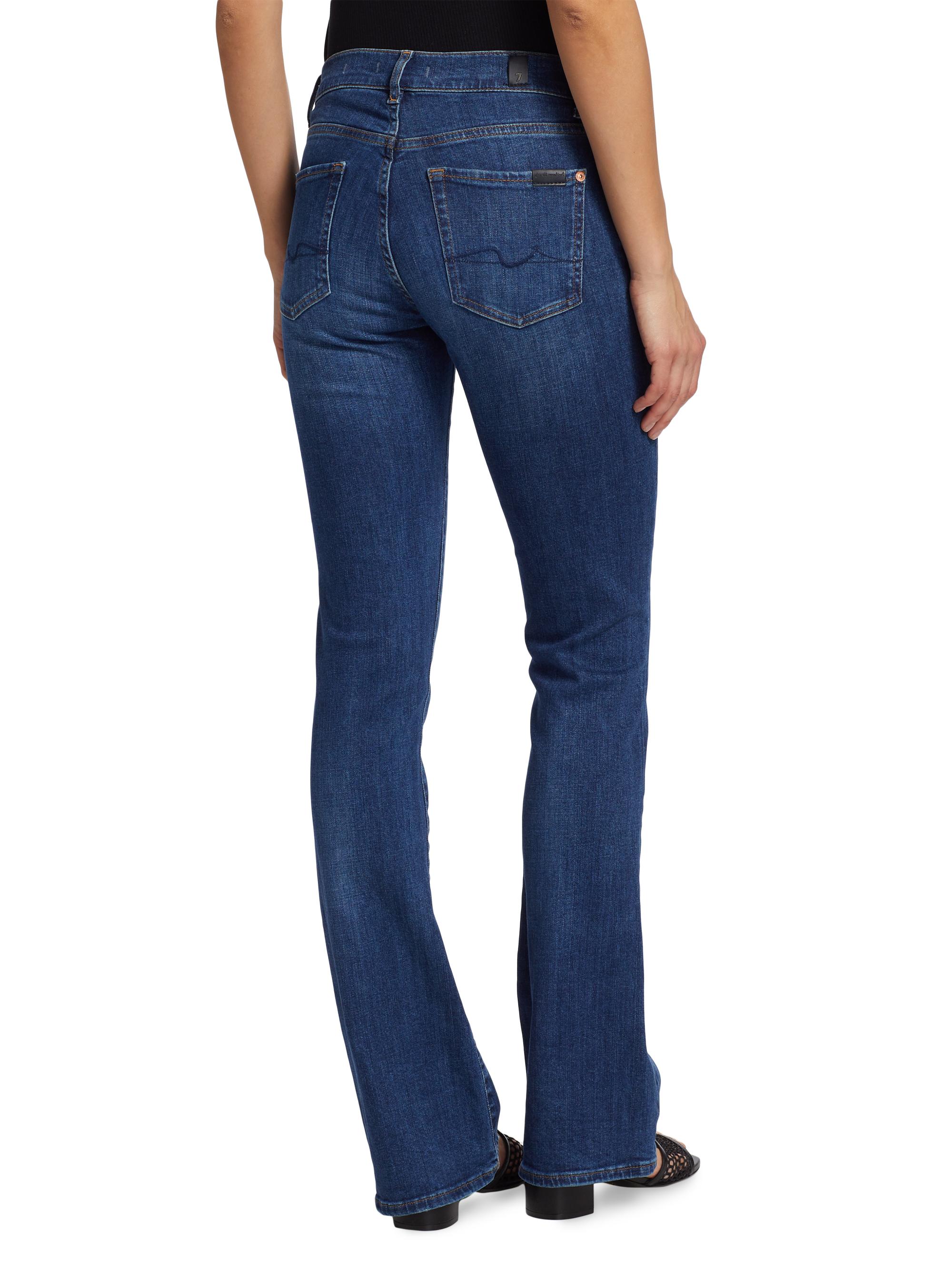 For All Mankind Mid-Rise Stretch Boot-Cut Jeans Saks Fifth Avenue