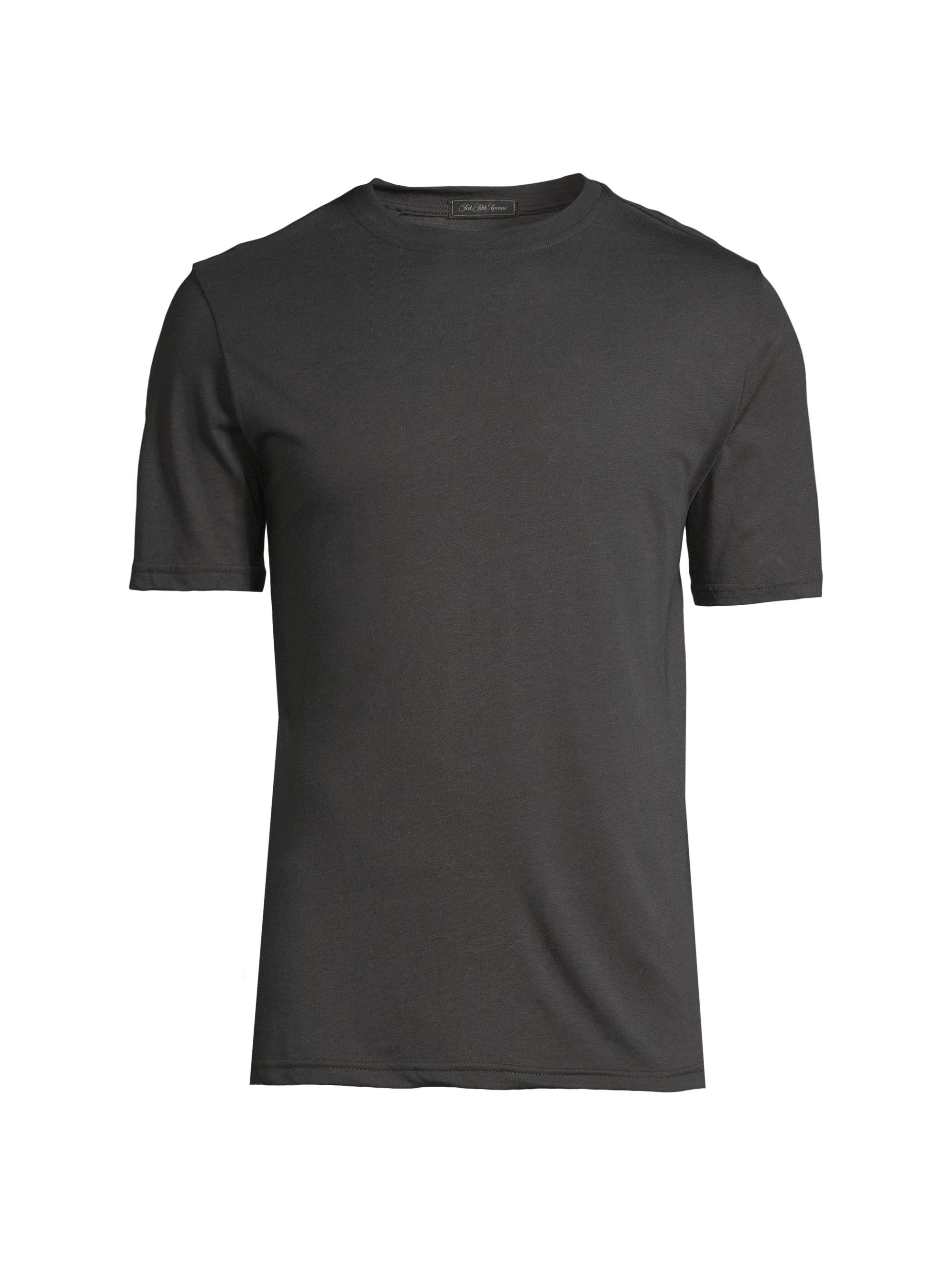 Saks Fifth Avenue COLLECTION Basic Crewneck T-Shirt | Saks Fifth