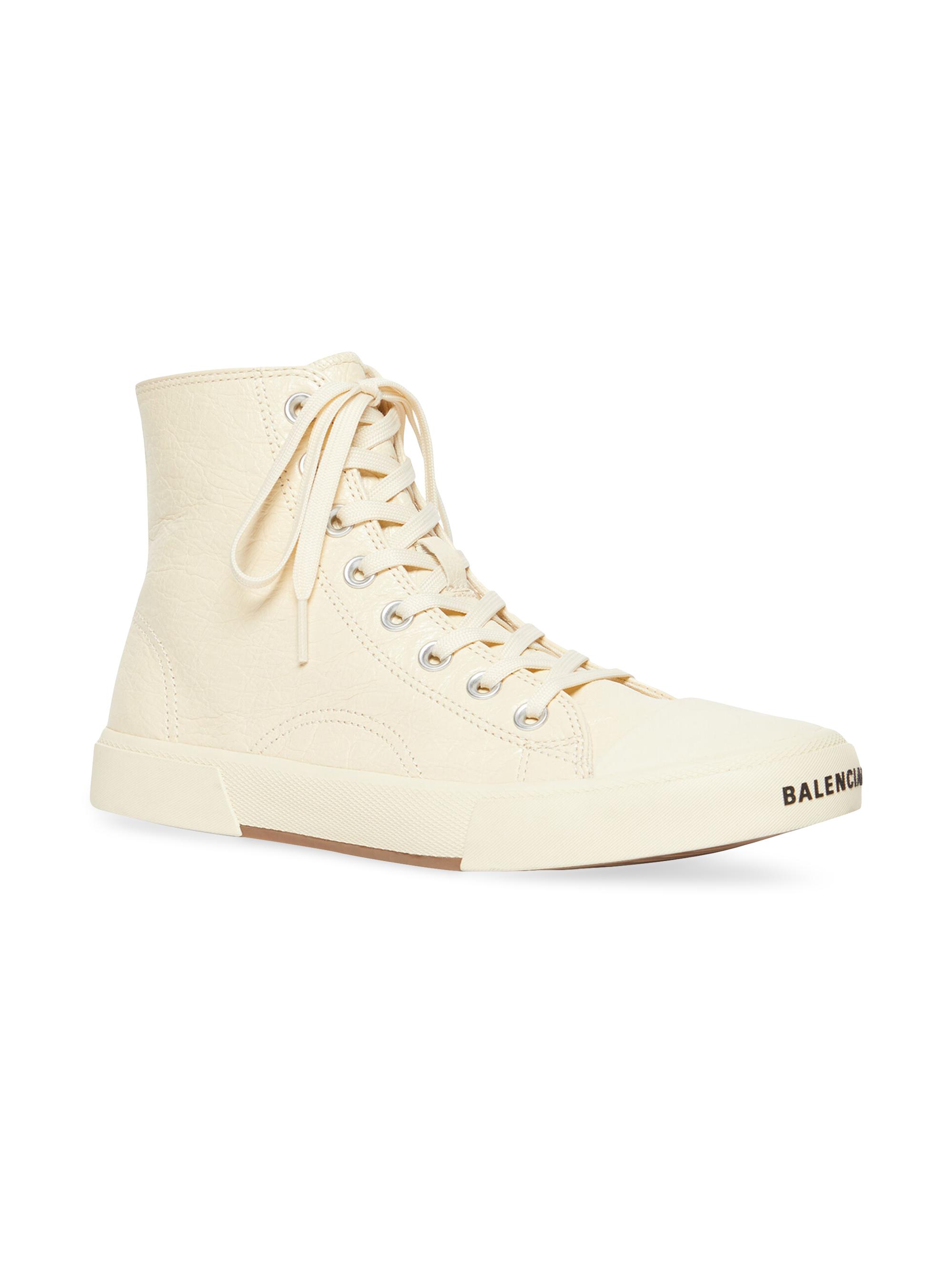 Balenciaga Women's Paris High Top Sneaker - White