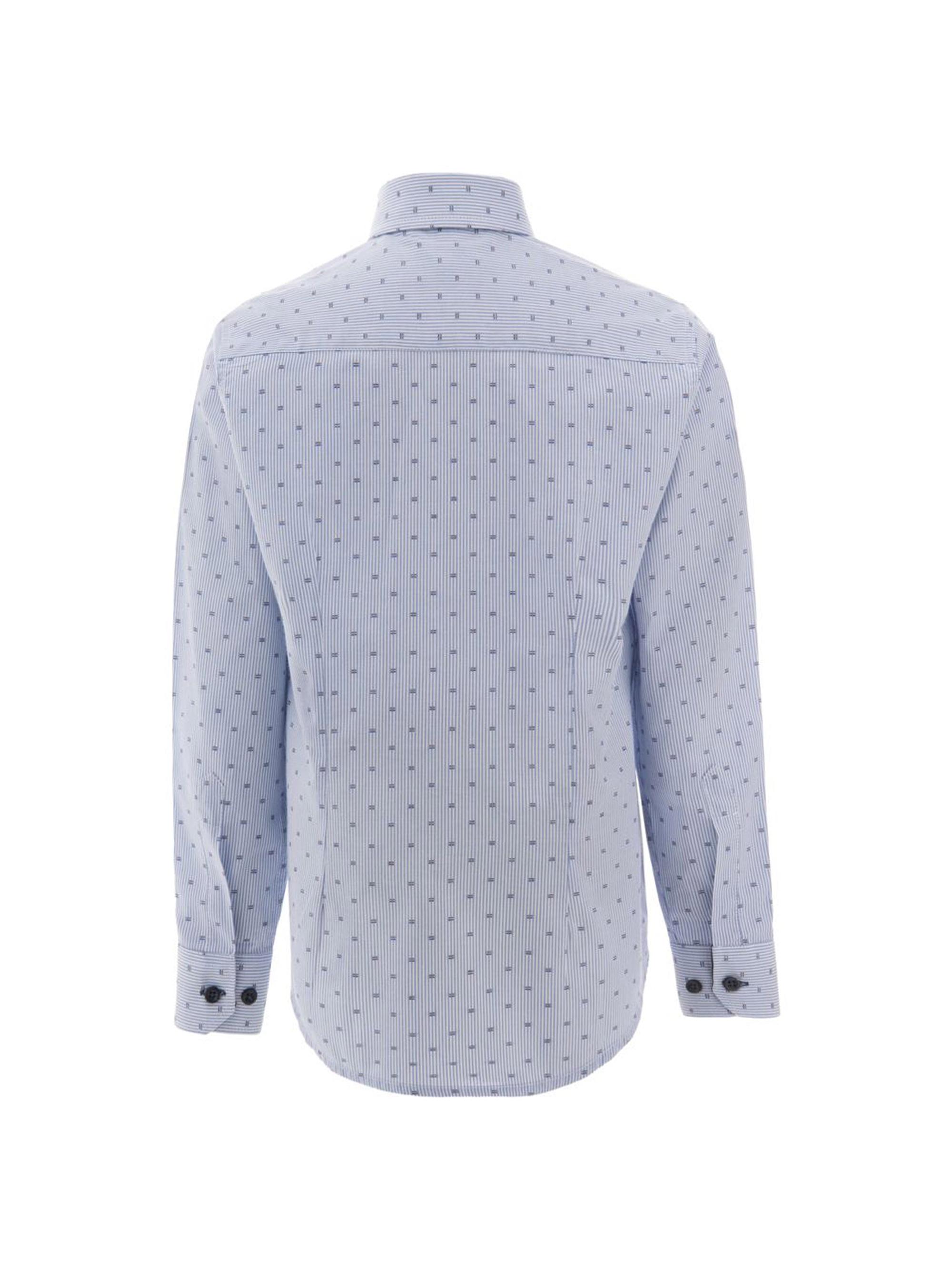 Moustache Baby Boy's, Little Boy's Boy's Blue Pinstripe Dress