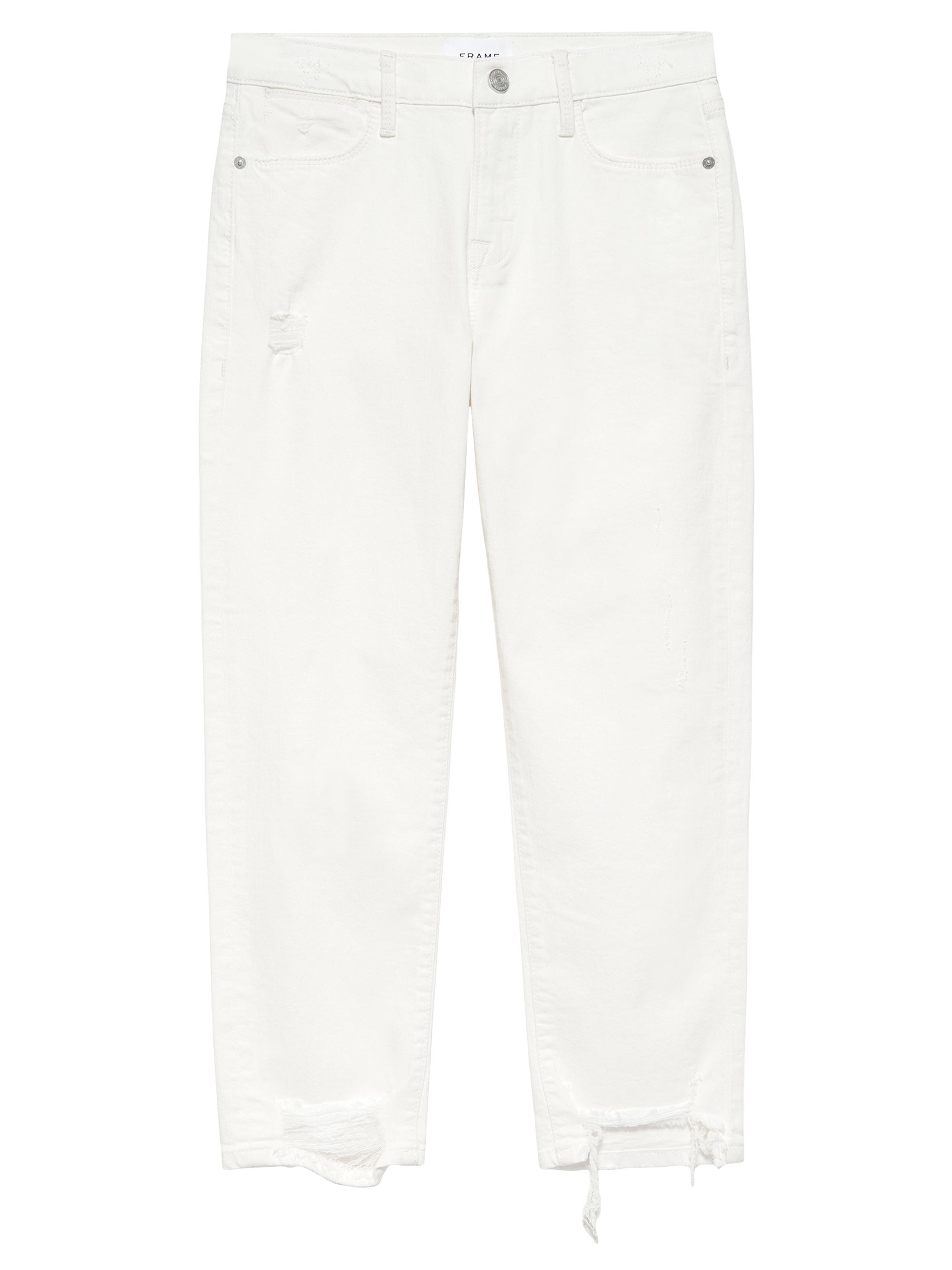 Frame Women's Le High Straight-Leg Cropped Jeans - Au Natural Laskey