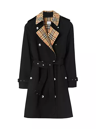 Montrose Belted Cotton Trench Coat
