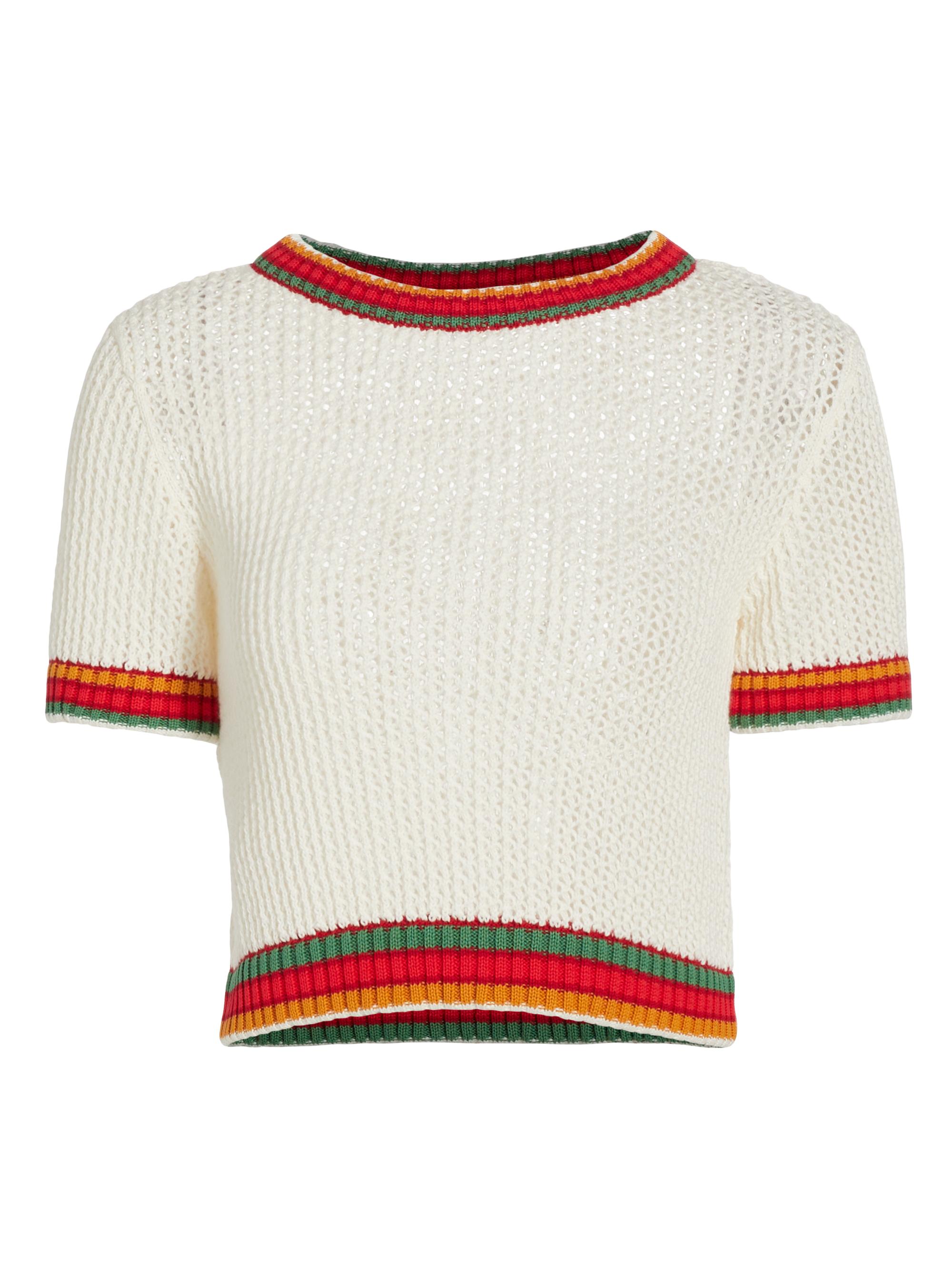 anOnlyChild Women's Rio Crewneck Blouse - White