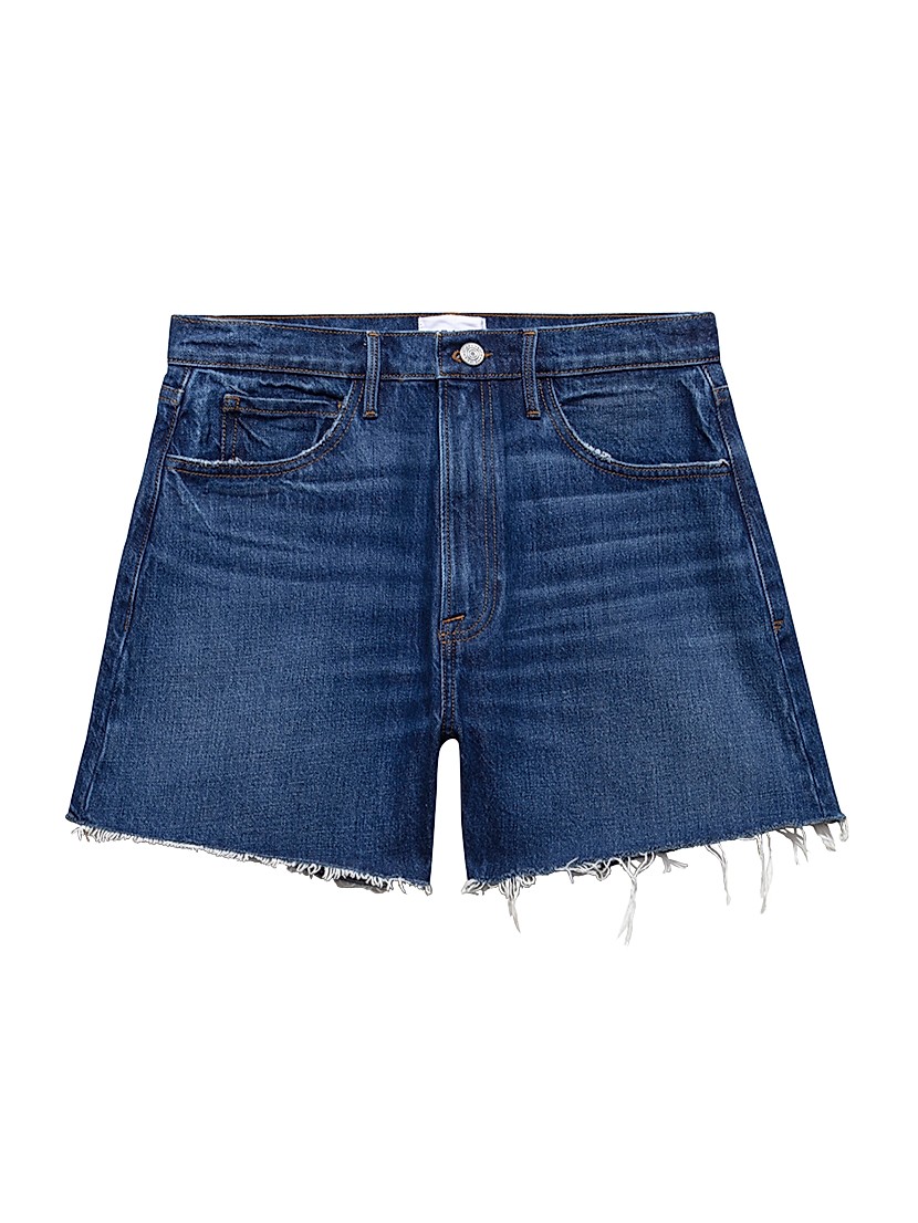 Shop Frame Le Super High Denim Shorts | Saks Fifth Avenue Shop Frame Le Super High Denim Shorts | Saks Fifth Avenue
