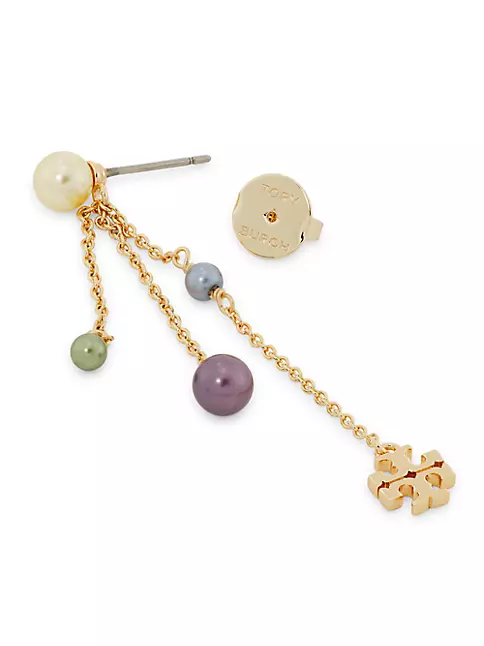 Kira Pearl Hoop Earring: Women's Jewelry, Earrings