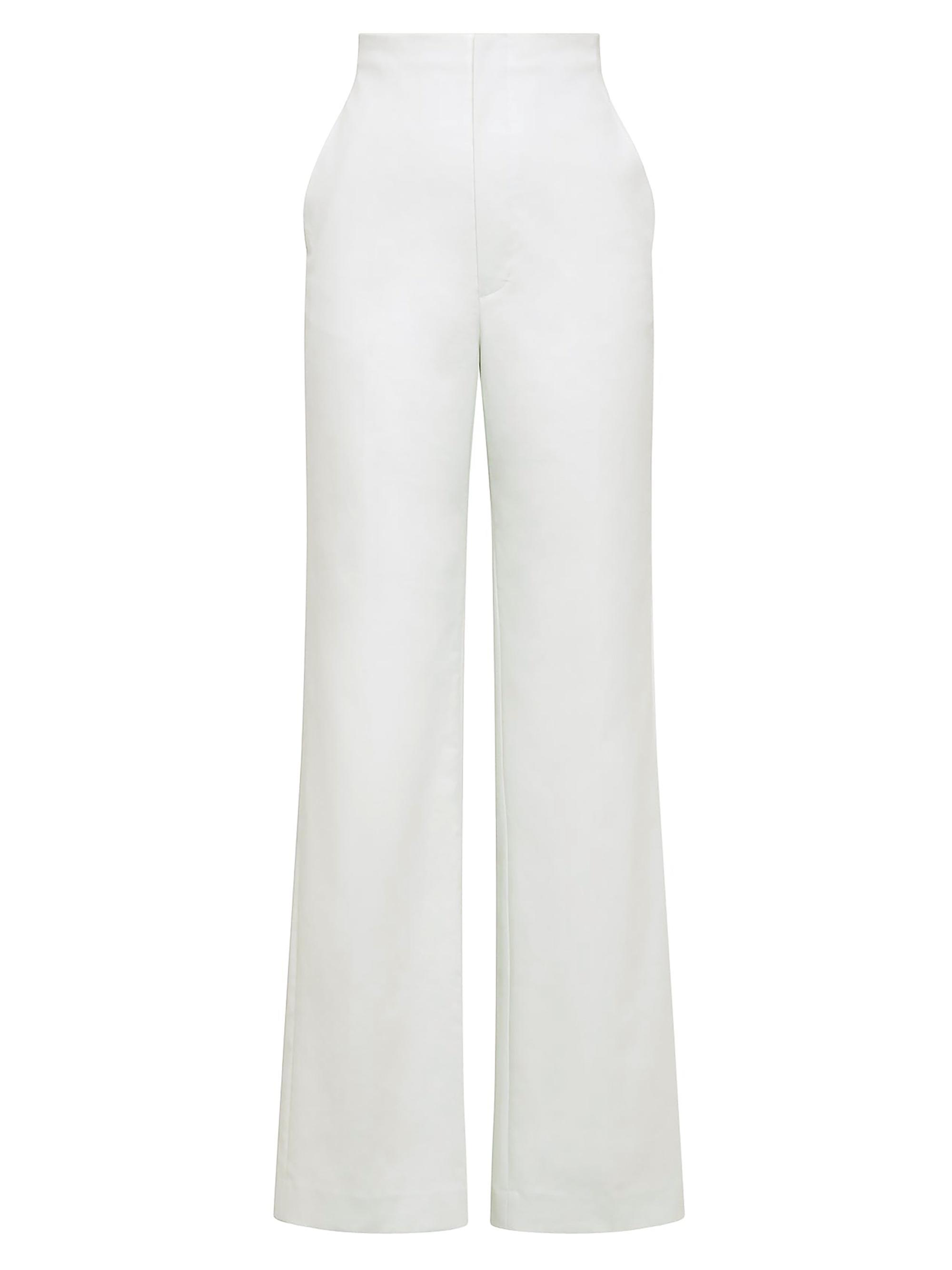 Scanlan Theodore Women's Double Cotton Trousers - Mint