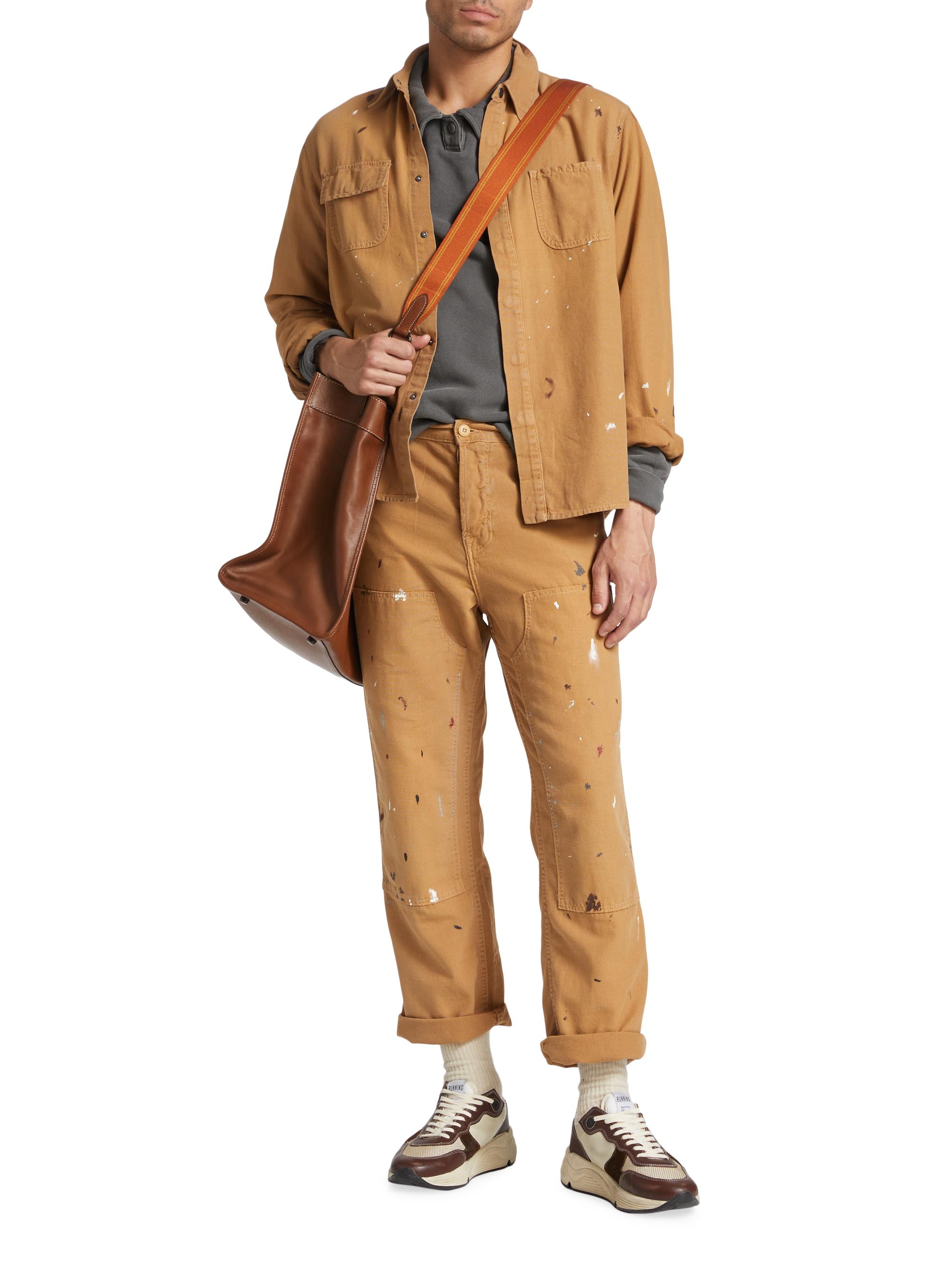 NSF Carpenter Splatter Chino Pants | Saks Fifth Avenue