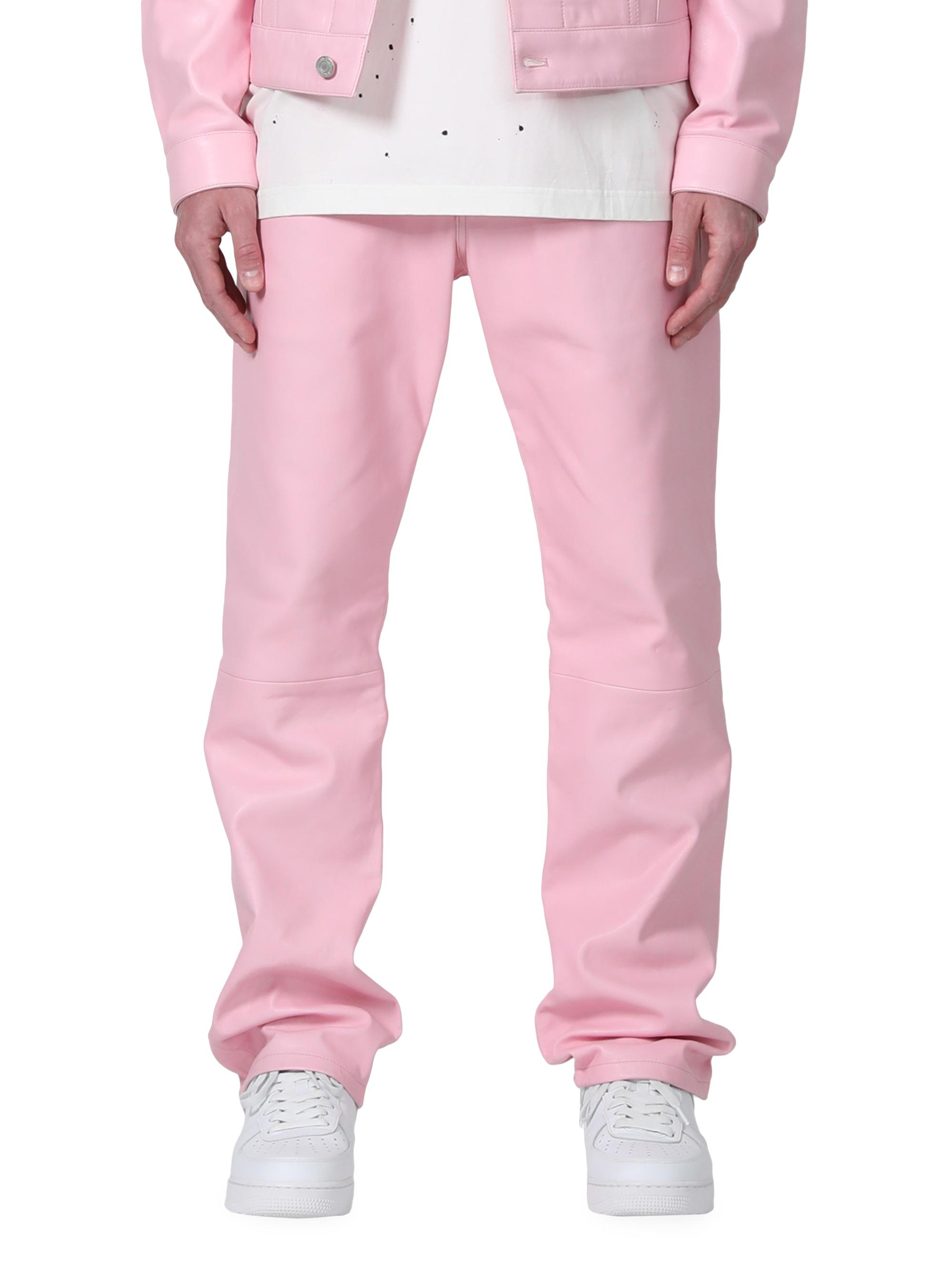 その他ブランド / PINK DRAGON/ストレートパンツ/M/レザー/BLK 0400018722164_CHERRYBLOSSOM?