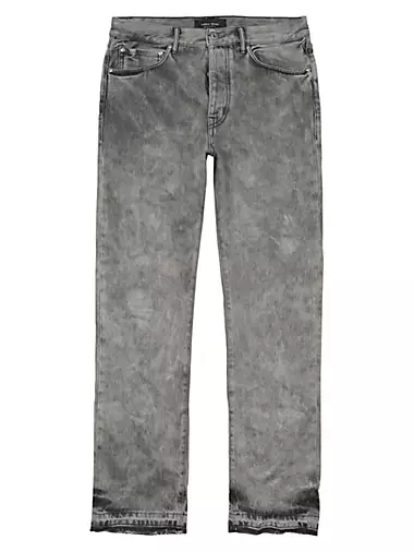 NWT PURPLE BRAND Indigo Oil Repair Skinny Jeans Size 34/44 $275