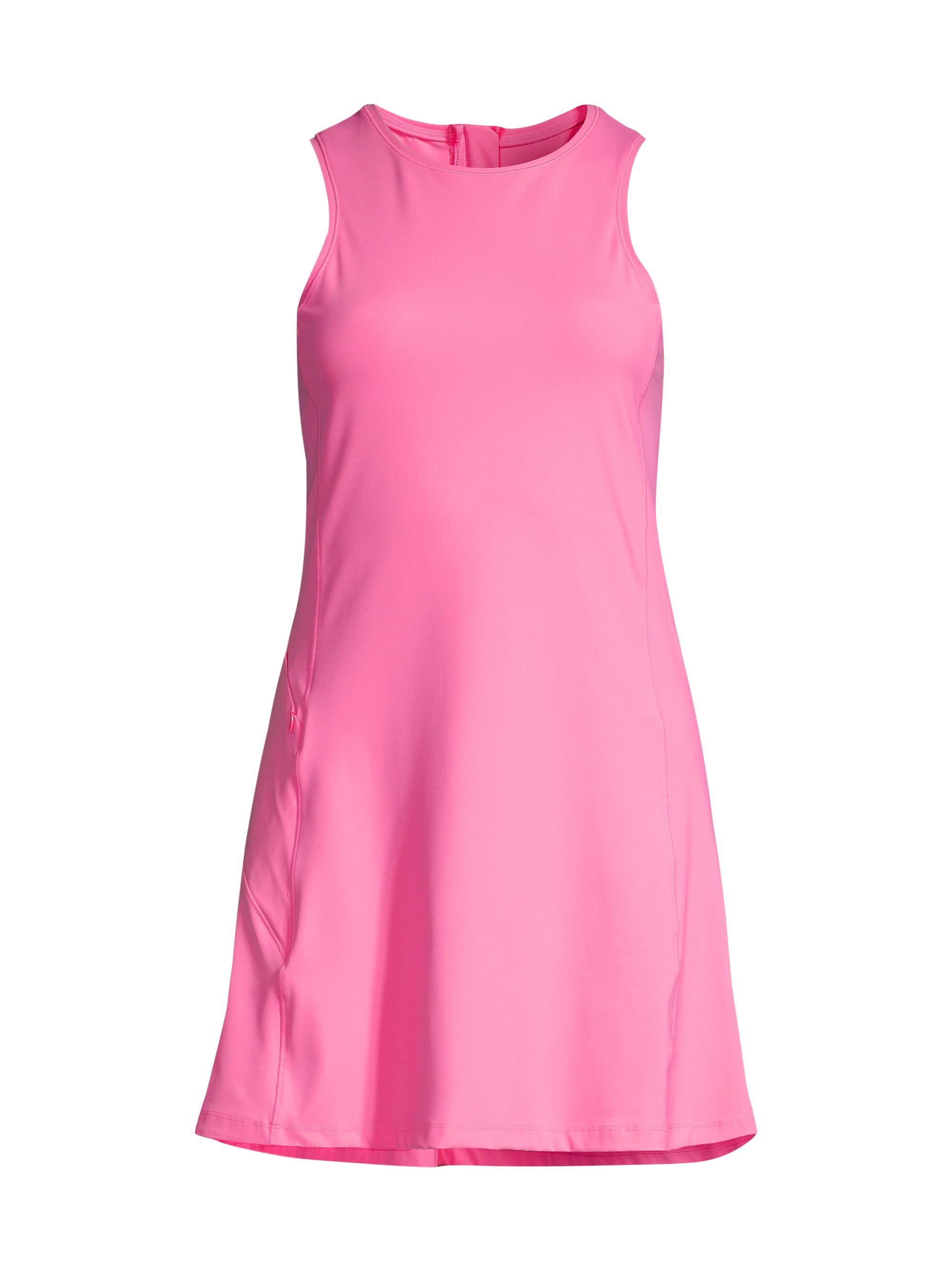 Addison Bay Women's Panama Knit Tennis Dress - Flamingo